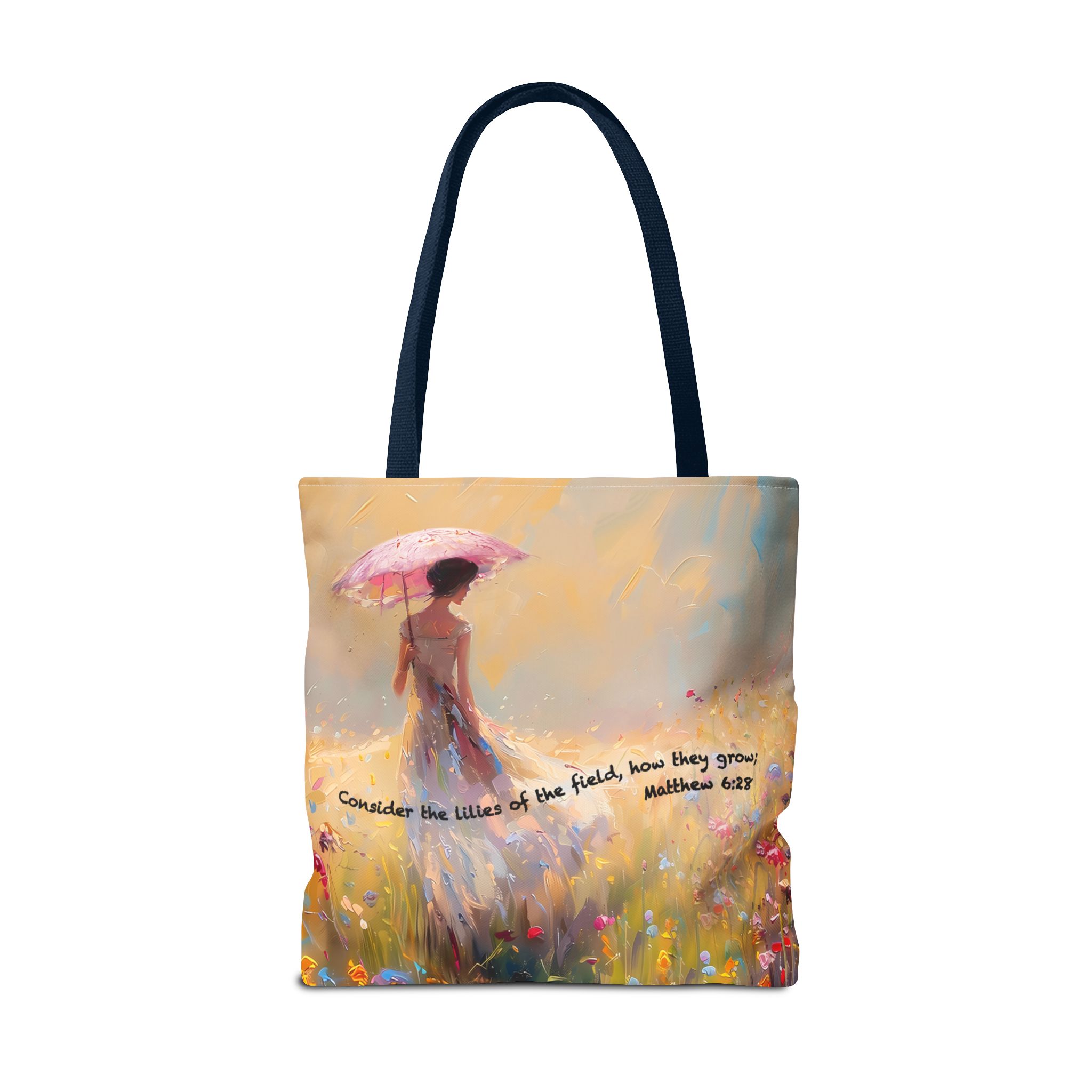 Matthew 6:28 Christian Tote Bag - Inspirational Bible Verse Faith Tote Bag 18 Matthew 6:28 Christian Tote Bag - Inspirational Bible Verse Faith Tote Bag - Image 18