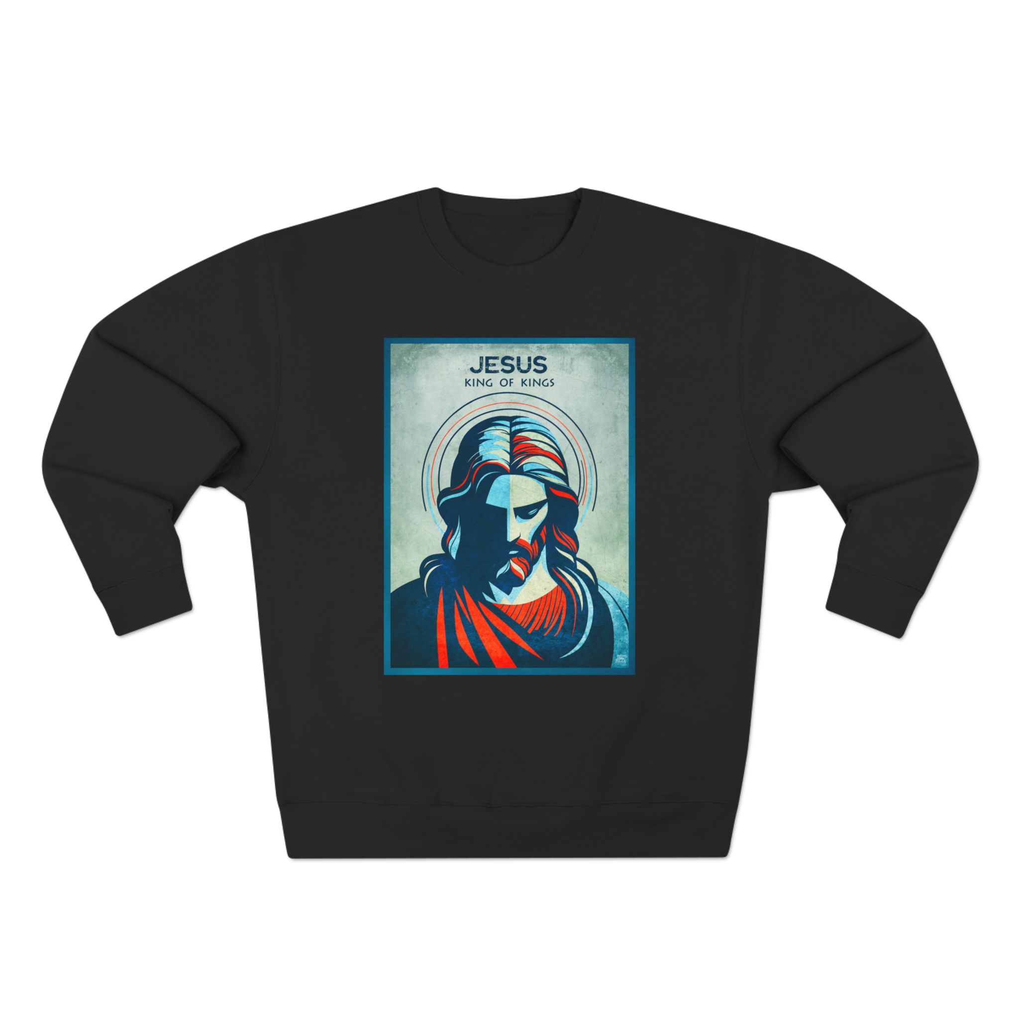 Jesus, King of Kings : Sweatshirt Halo House Jesus, King of Kings : Sweatshirt - Image 7