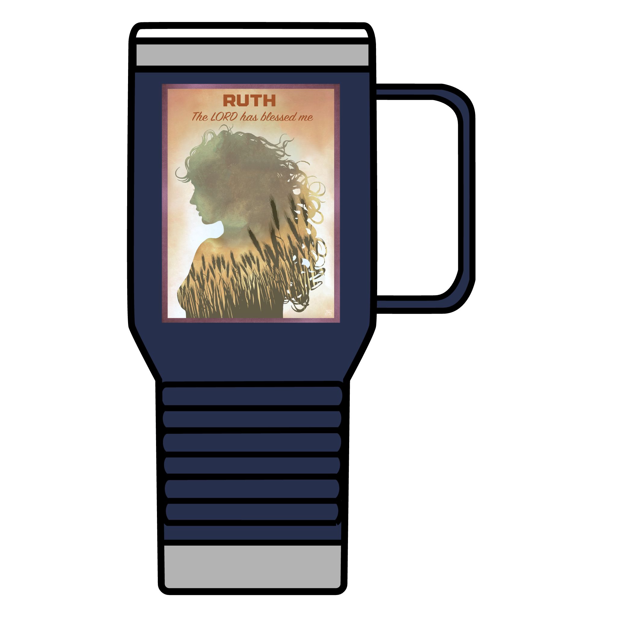 Ruth, The Lord is my Redeemer: Inspirational Insulated Tumbler 20oz 21 Ruth, The Lord is my Redeemer: Inspirational Insulated Tumbler 20oz - Image 21