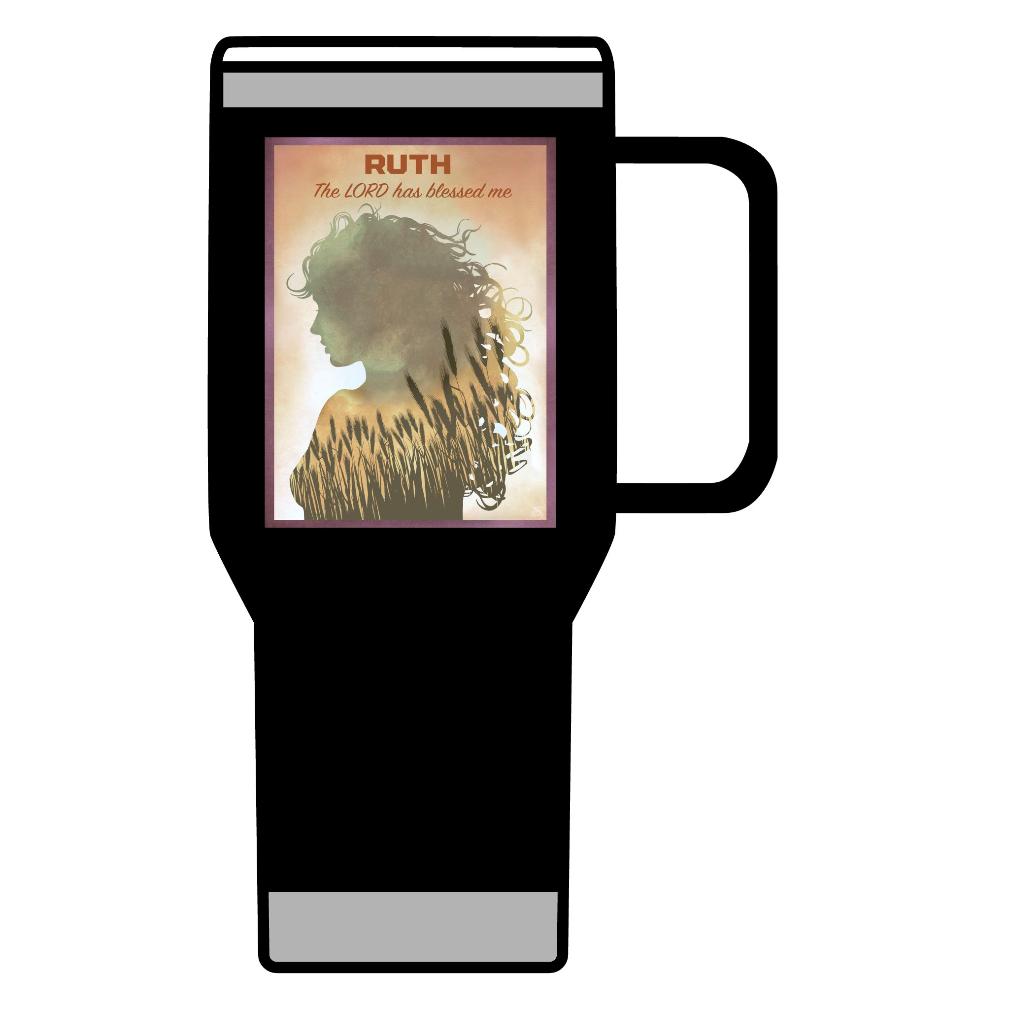 Ruth, The Lord is my Redeemer: Inspirational Insulated Tumbler 20oz 7 Ruth, The Lord is my Redeemer: Inspirational Insulated Tumbler 20oz - Image 7