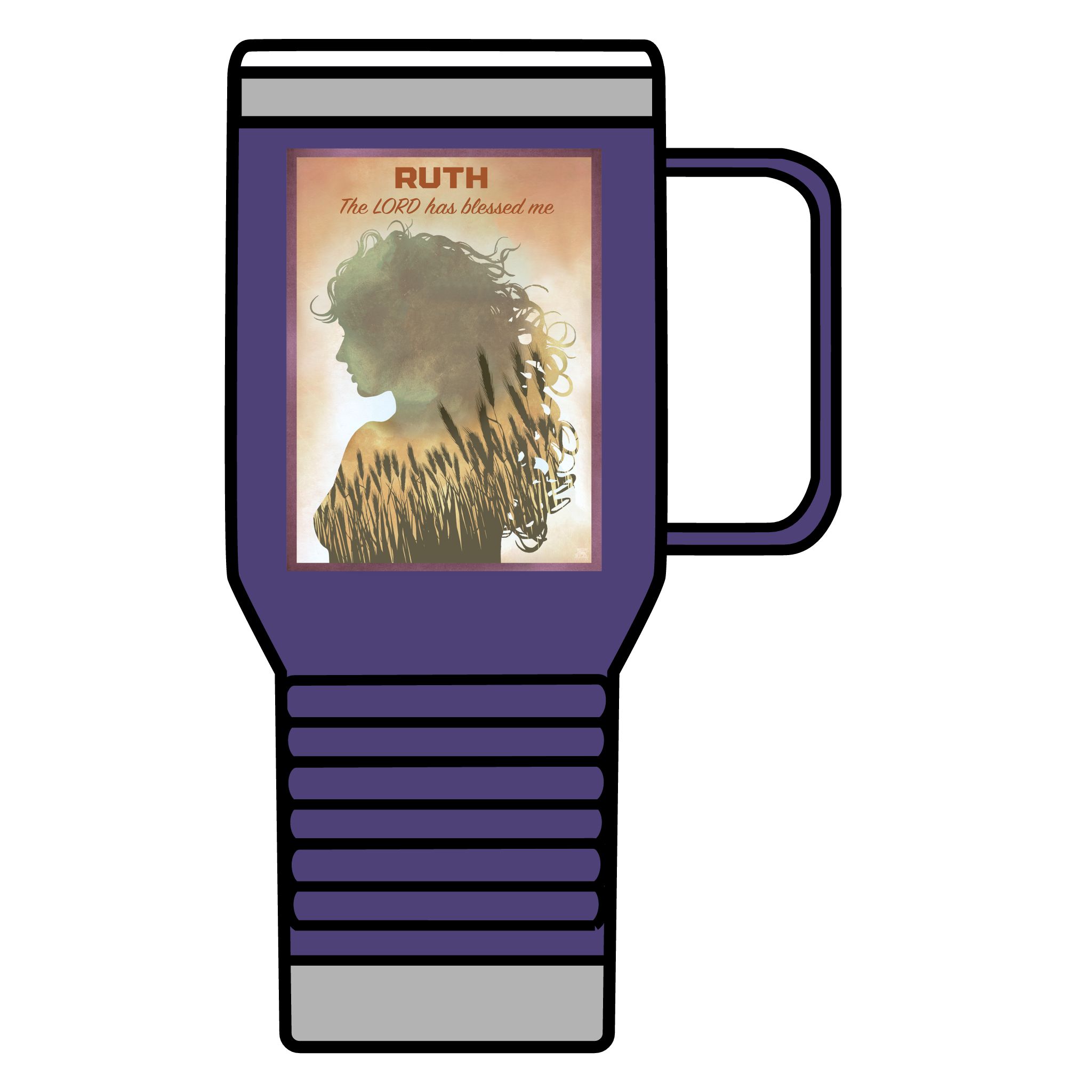 Ruth, The Lord is my Redeemer: Inspirational Insulated Tumbler 20oz 15 Ruth, The Lord is my Redeemer: Inspirational Insulated Tumbler 20oz - Image 15