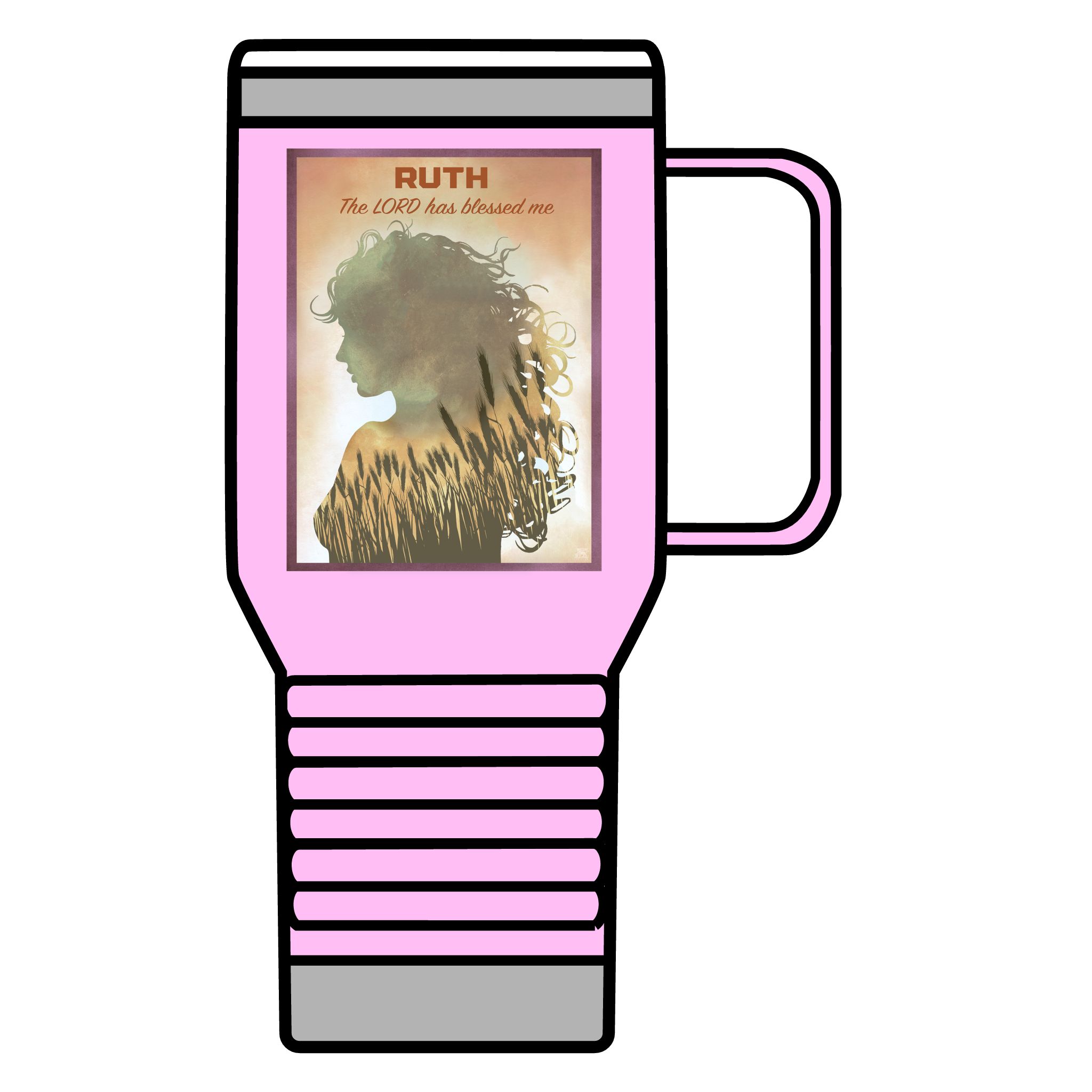 Ruth, The Lord is my Redeemer: Inspirational Insulated Tumbler 20oz 17 Ruth, The Lord is my Redeemer: Inspirational Insulated Tumbler 20oz - Image 17