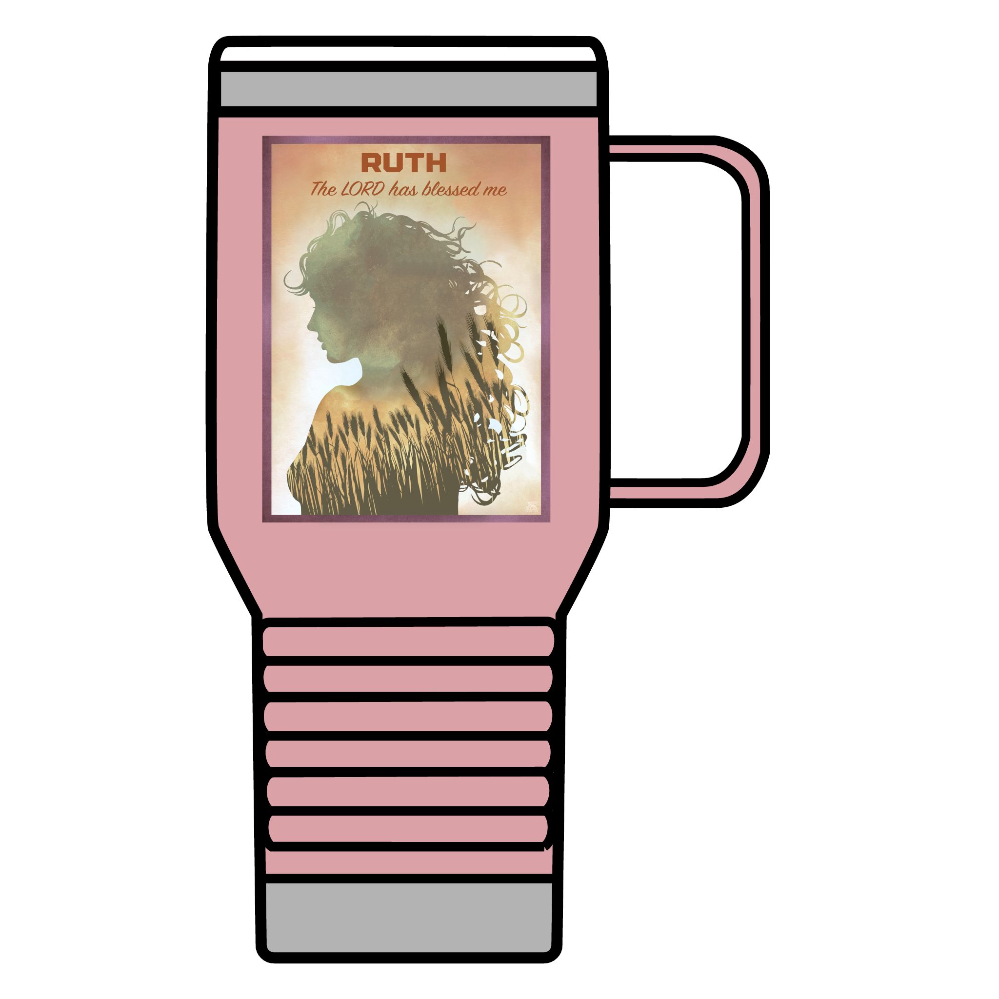 Ruth, The Lord is my Redeemer: Inspirational Insulated Tumbler 20oz 19 Ruth, The Lord is my Redeemer: Inspirational Insulated Tumbler 20oz - Image 19