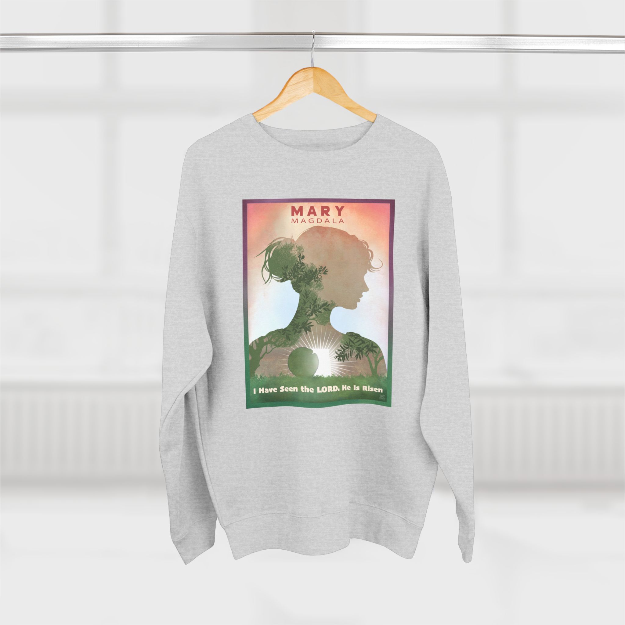 Mary of Magdala, I have seen the Lord : Sweatshirt 2 Mary of Magdala, I have seen the Lord : Sweatshirt - Image 2