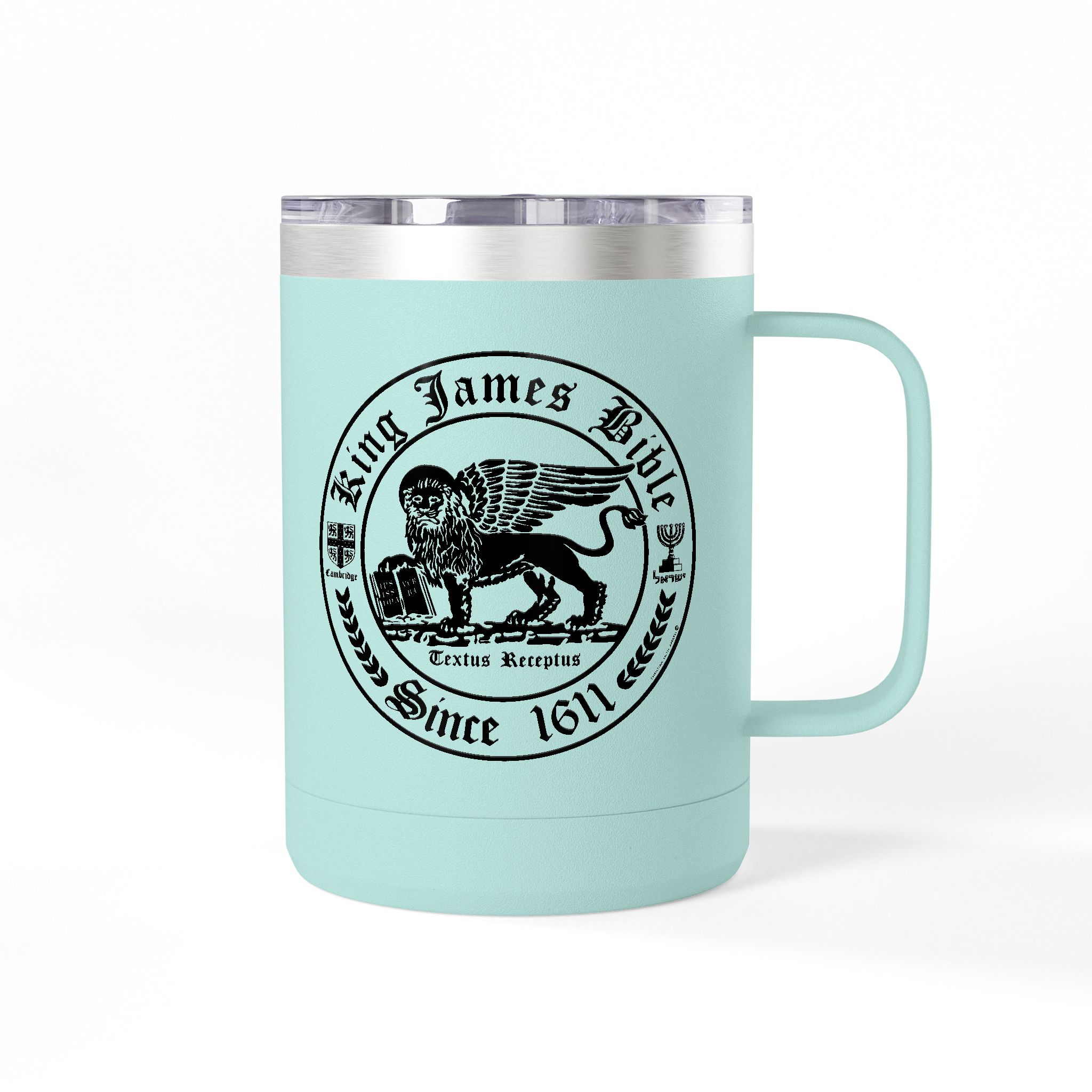 King James Bible Black Lion Logo - KJV Coffee Mug 15oz 10 King James Bible Black Lion Logo - KJV Coffee Mug 15oz - Image 10