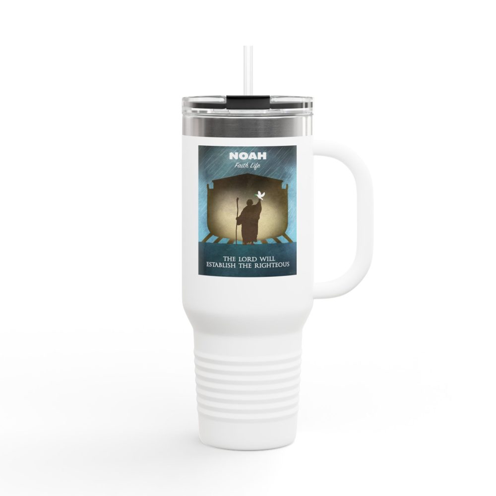 Noah's Ark  Christian Tumbler 40oz -  Insulated Bible Tumbler