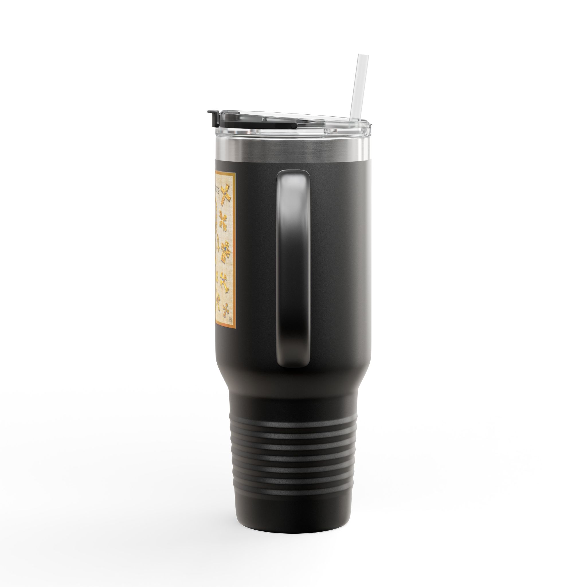 Golden Crosses - Christian 40oz Tumbler 7 Golden Crosses - Christian 40oz Tumbler - Image 7