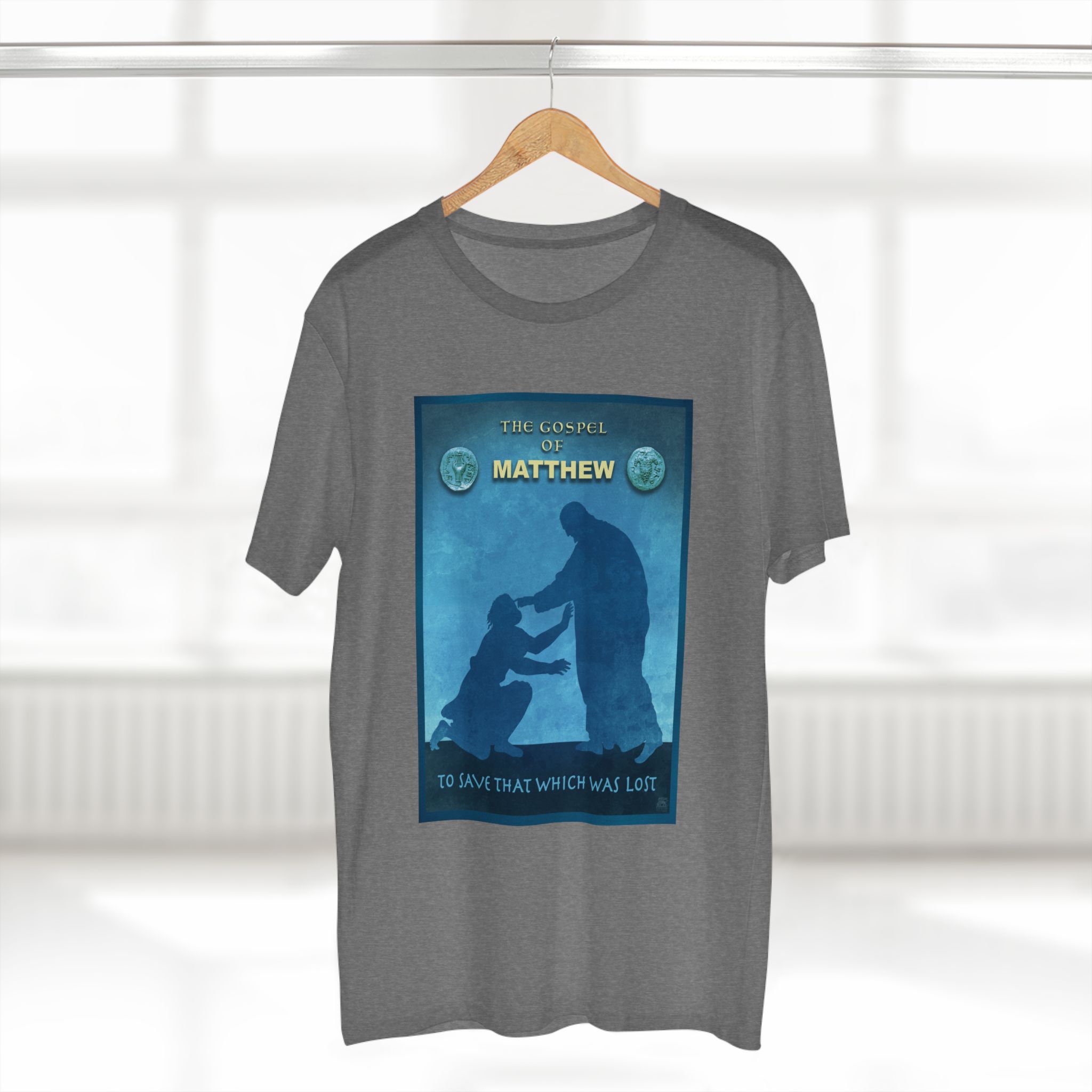 The Gospel of Matthew Christian T-Shirt Halo House The Gospel of Matthew Christian T-Shirt - Image 6