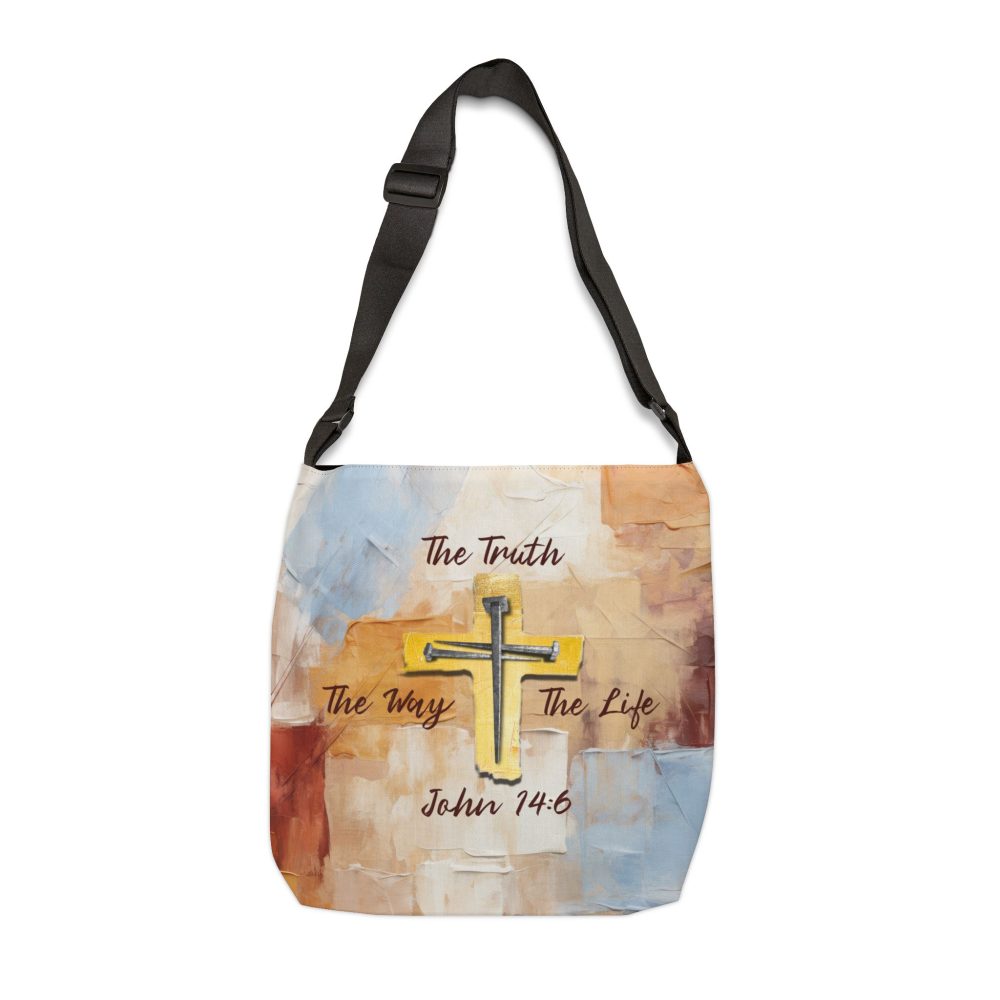 The Way, The Truth, The Life - Adjustable Tote Bag