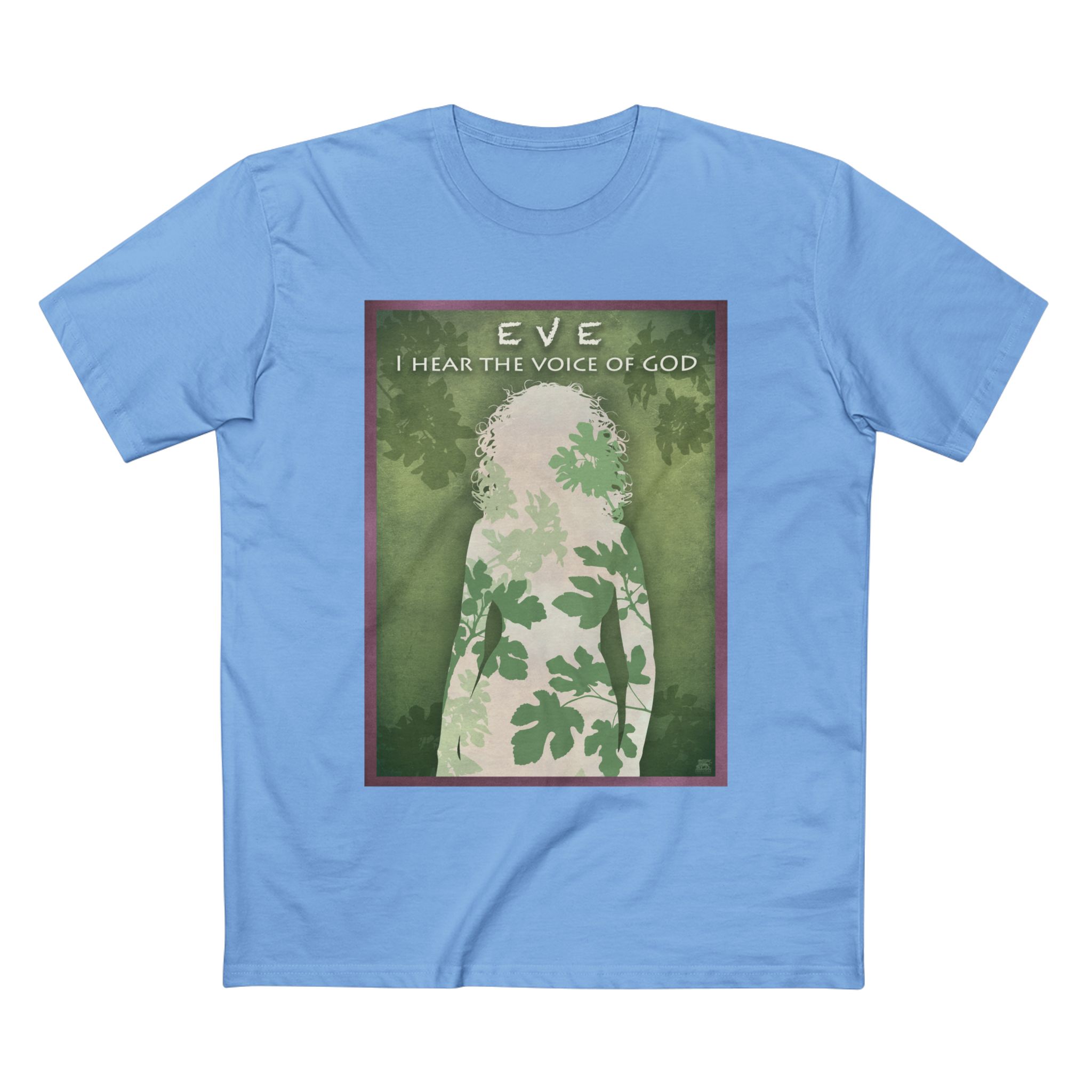 Eve, Women’s Christian T-Shirt - “I Hear the Voice of God” Faith T-Shirt Halo House Eve, Women’s Christian T-Shirt - “I Hear the Voice of God” Faith T-Shirt - Image 13