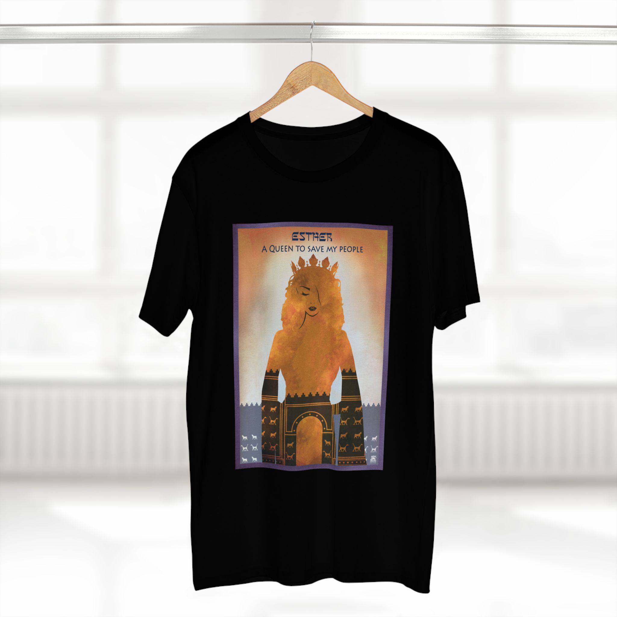 Queen Esther, A Queen to Save My People Women’s Christian T-Shirt - Faith Based T-Shirt 6 Queen Esther, A Queen to Save My People Women’s Christian T-Shirt - Faith Based T-Shirt - Image 6