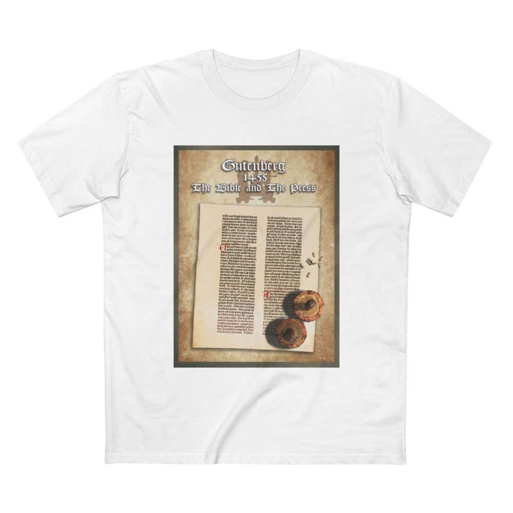 Gutenberg Bible Christian T-Shirt