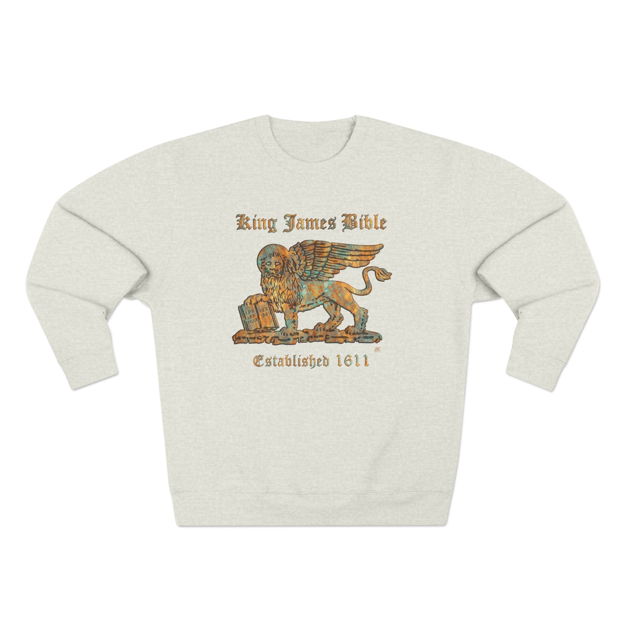 KJV Gold Lion Logo : Sweatshirt 10 KJV Gold Lion Logo : Sweatshirt - Image 10