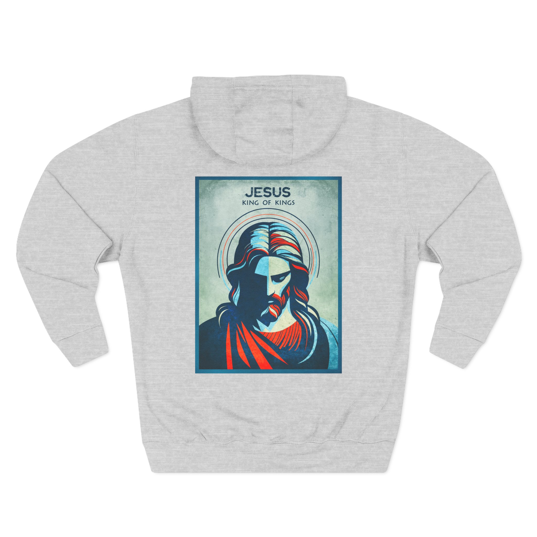 Christian Jesus King of Kings Hoodie - Faith Based Hoodie 3 Christian Jesus King of Kings Hoodie - Faith Based Hoodie - Image 3