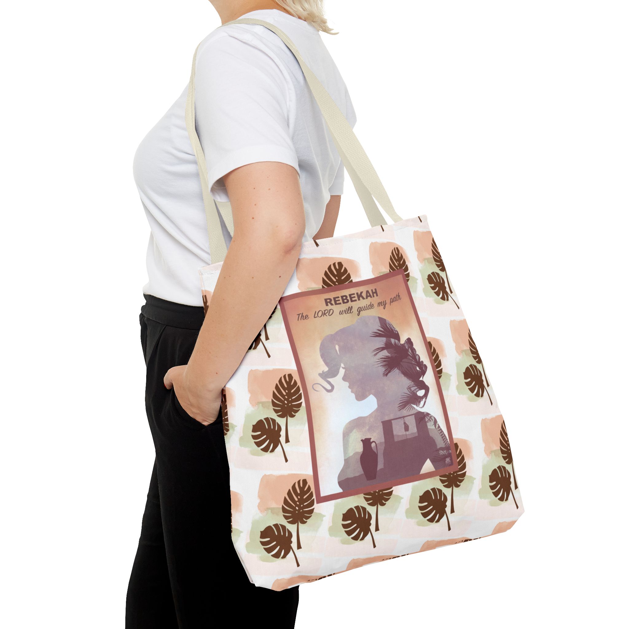 Rebekah, Destiny at the Well Christian Tote Bag - Inspirational Faith Tote Bag 11 Rebekah, Destiny at the Well Christian Tote Bag - Inspirational Faith Tote Bag - Image 11