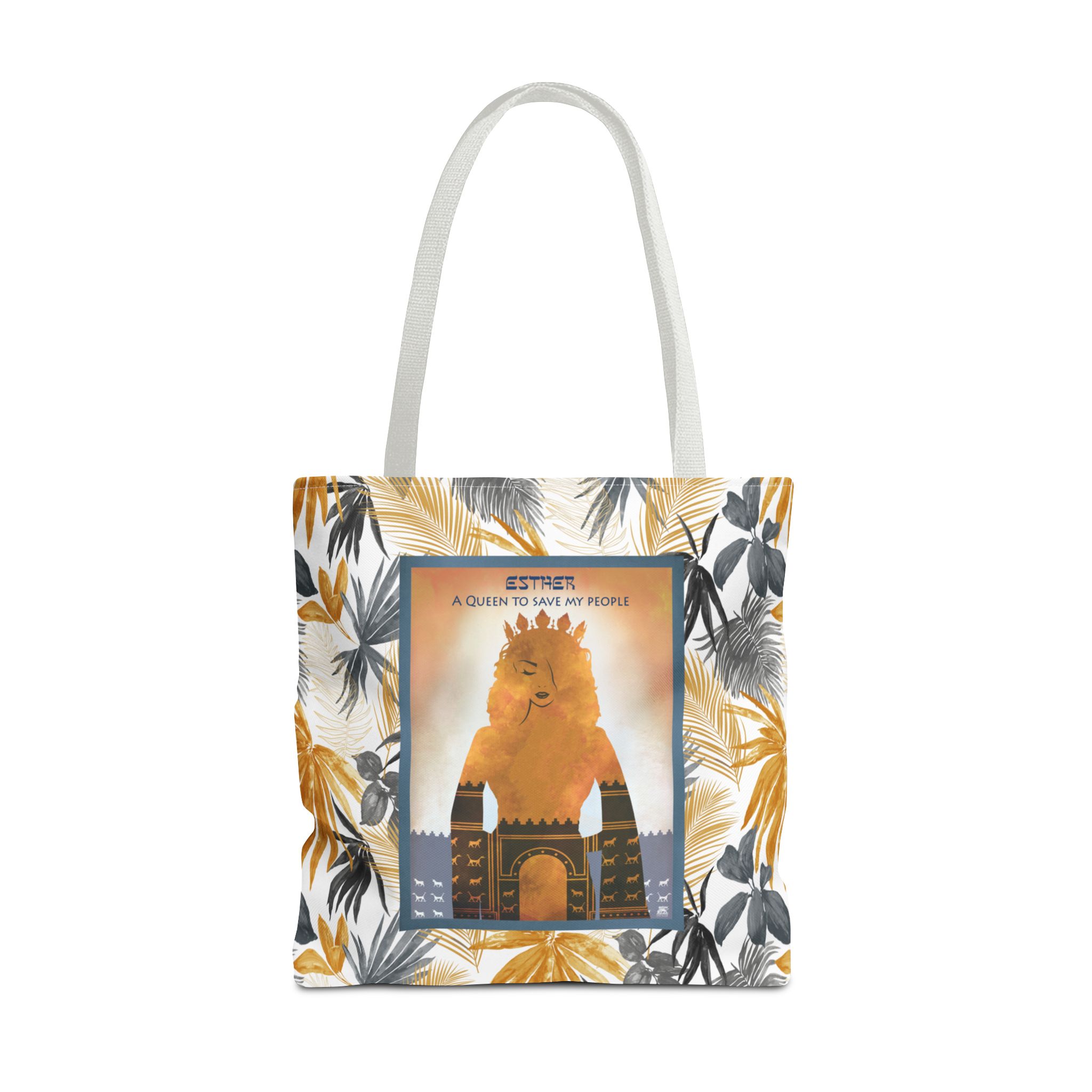 Esther, A Queen to Save My People Christian Tote Bag - Inspirational Faith Tote Bag 5 Esther, A Queen to Save My People Christian Tote Bag - Inspirational Faith Tote Bag - Image 5