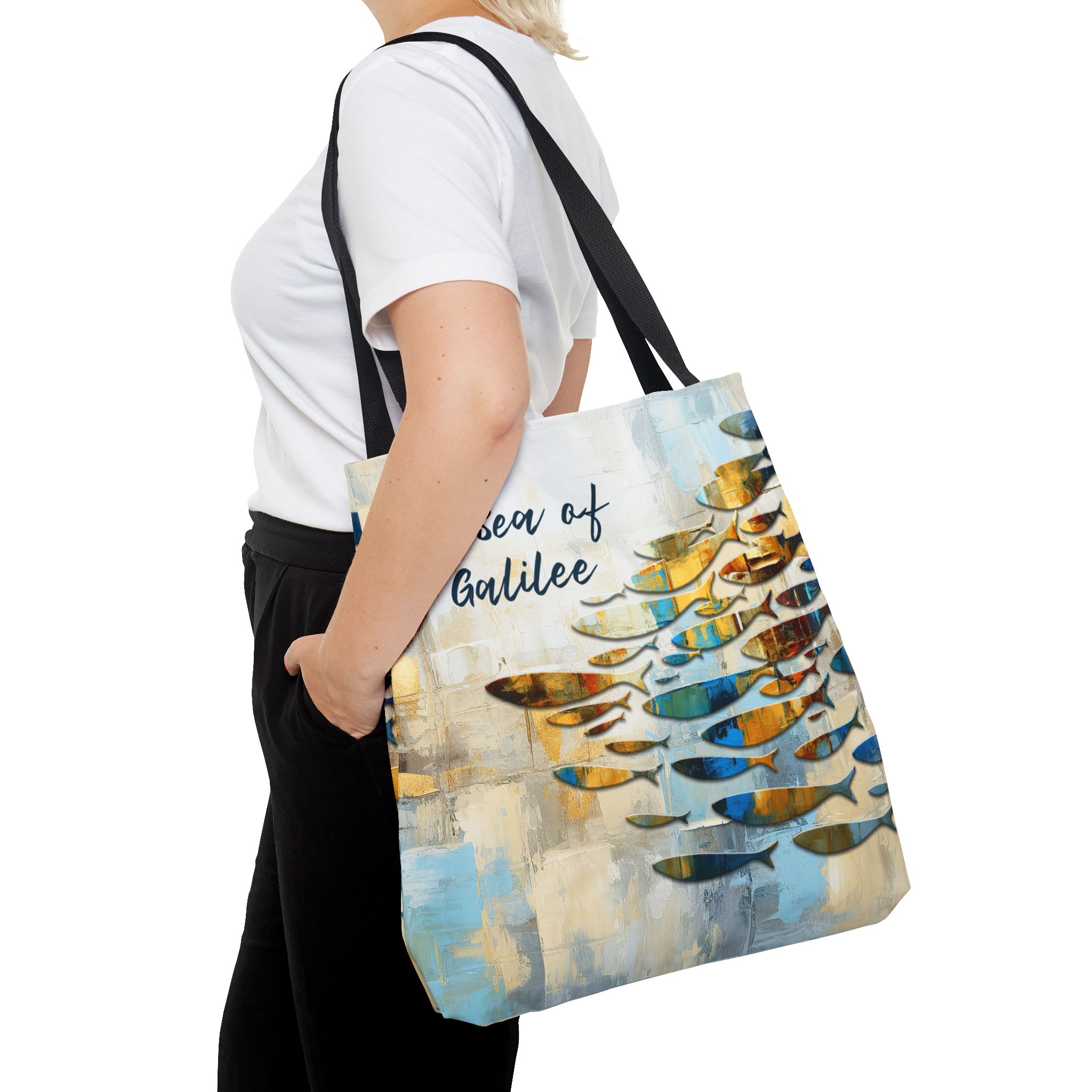 The Sea of Galilee Christian Tote Bag - Biblical Location Inspirational Faith Tote Bag 3 The Sea of Galilee Christian Tote Bag - Biblical Location Inspirational Faith Tote Bag - Image 3