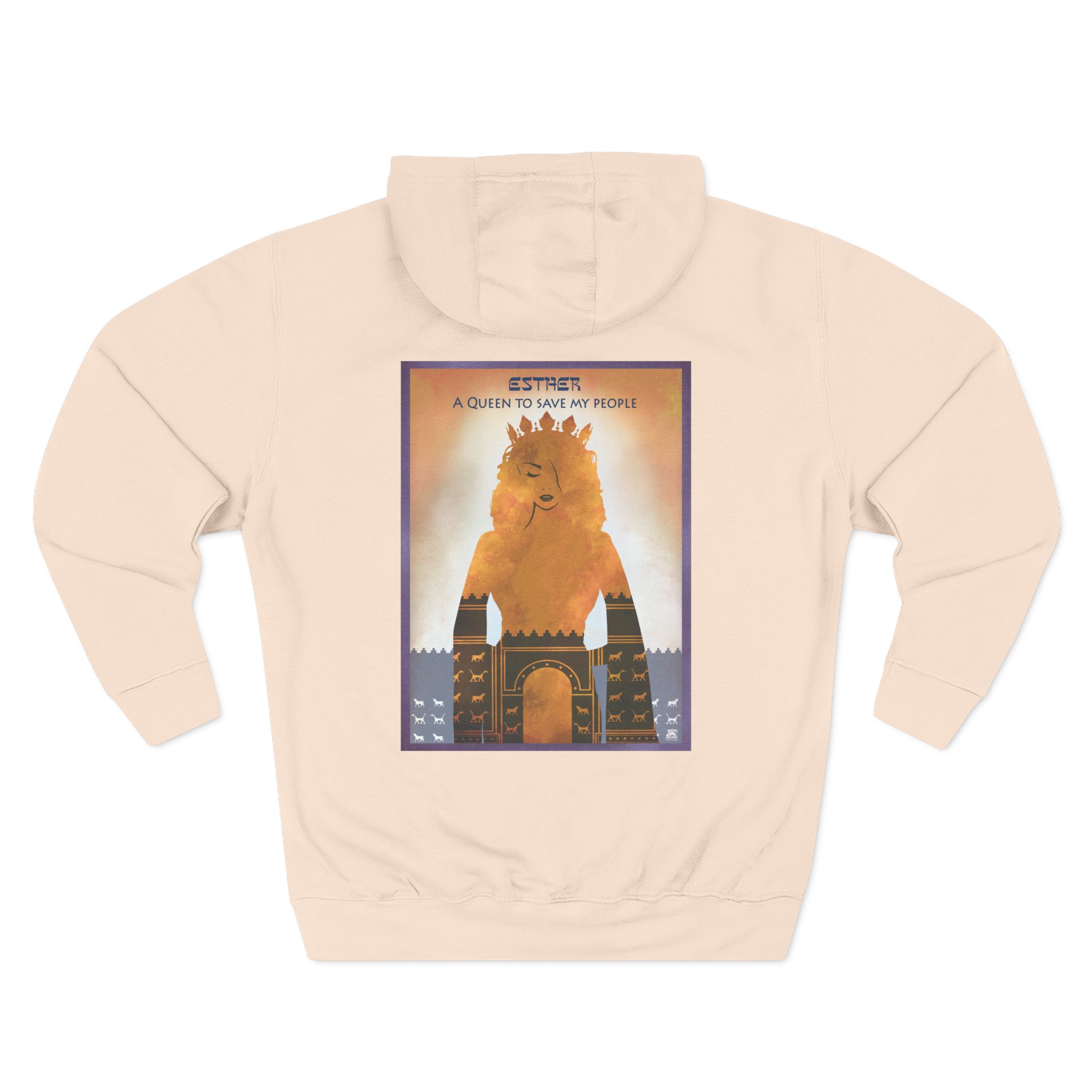 Christian Esther A Queen to Save My People Hoodie - Faith Based Hoodie Halo House Christian Esther A Queen to Save My People Hoodie - Faith Based Hoodie - Image 9