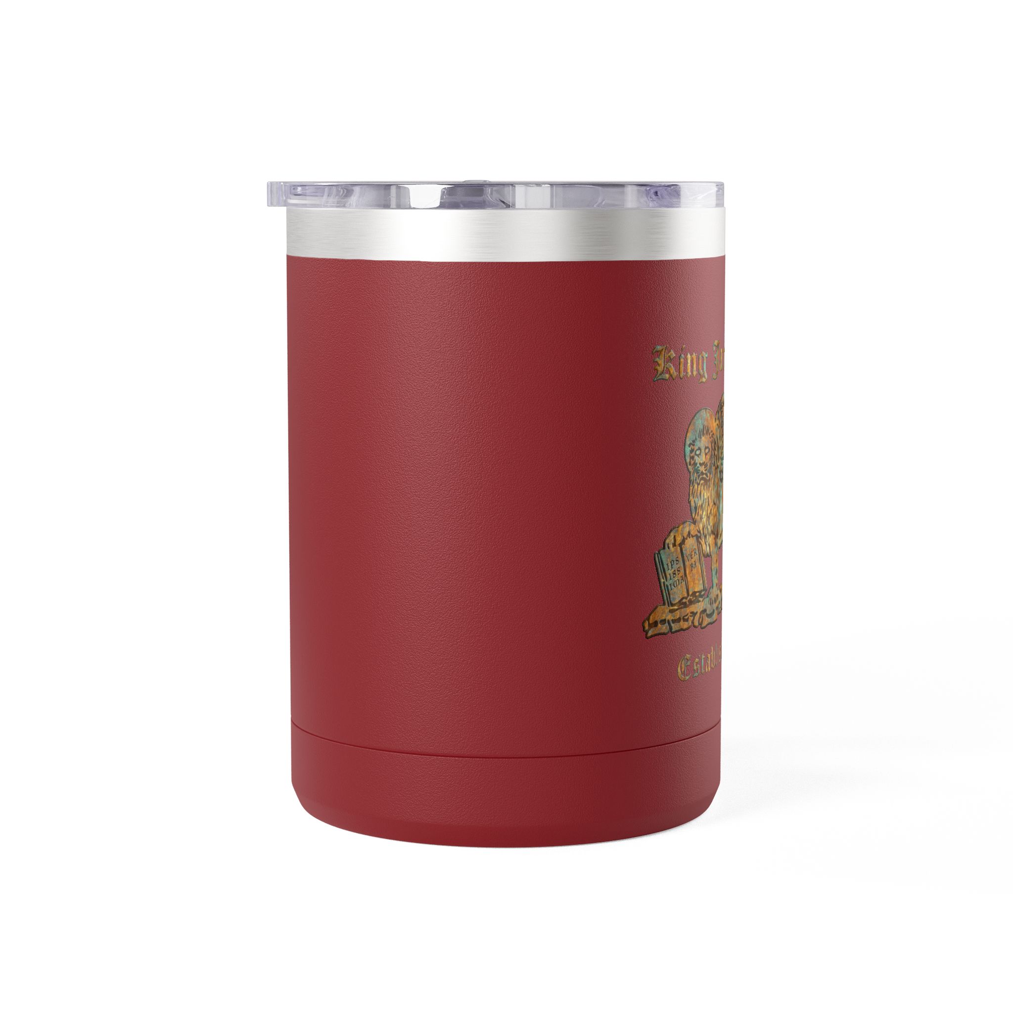 King James Bible Golden Lion Logo Christian Travel Mug - KJV Coffee Mug 15oz 9 King James Bible Golden Lion Logo Christian Travel Mug - KJV Coffee Mug 15oz - Image 9