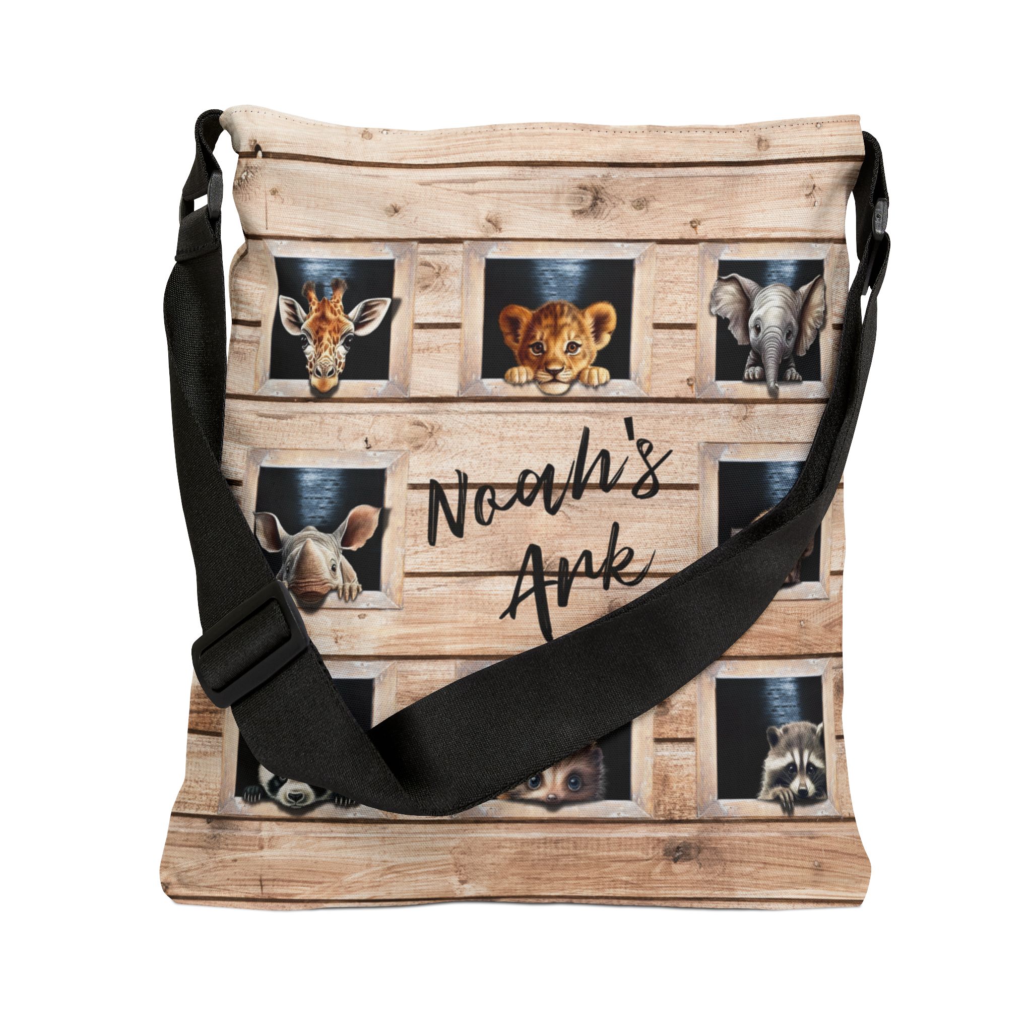 Noah's Ark - Adjustable Tote Bag 3 Noah's Ark - Adjustable Tote Bag - Image 3