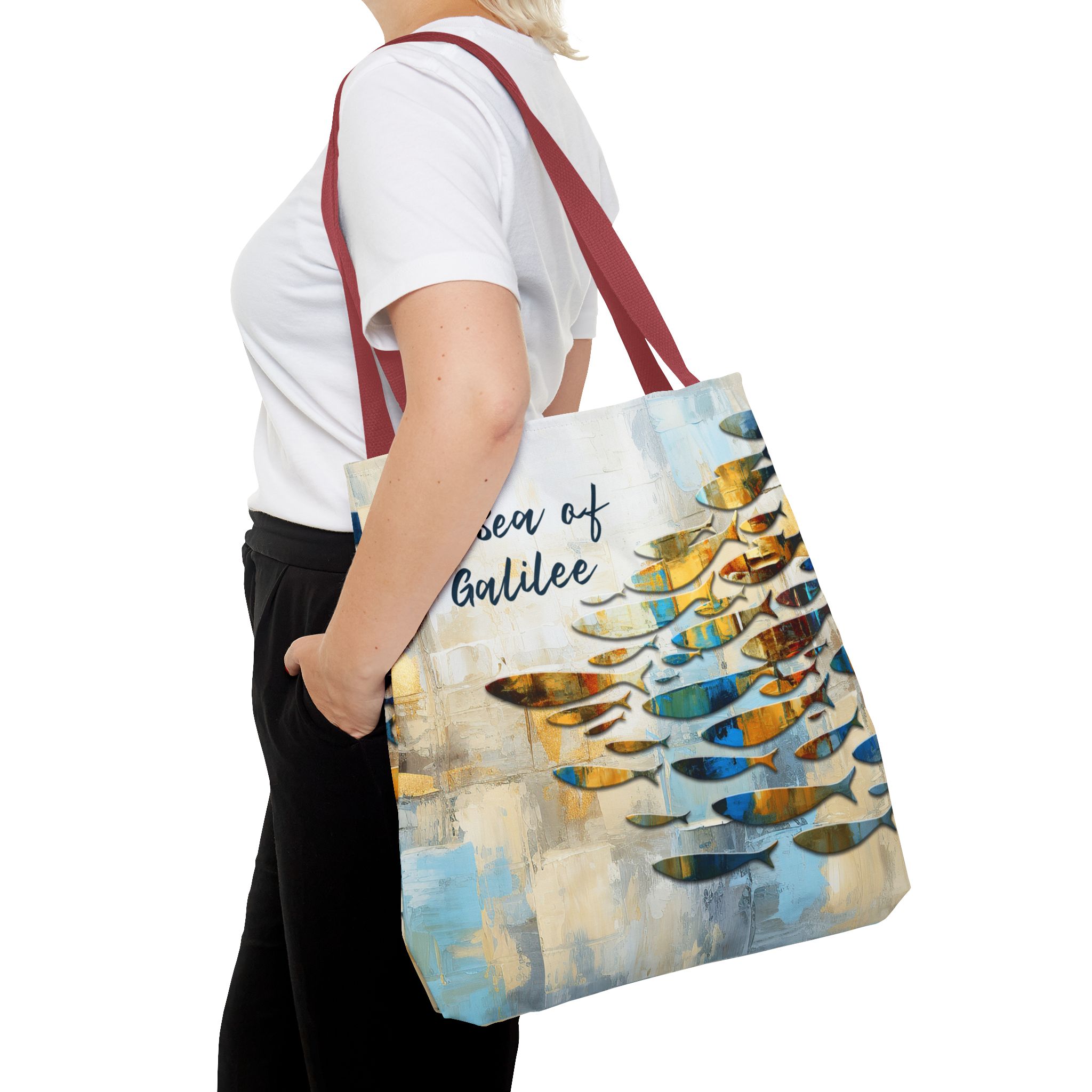 The Sea of Galilee Christian Tote Bag - Biblical Location Inspirational Faith Tote Bag 7 The Sea of Galilee Christian Tote Bag - Biblical Location Inspirational Faith Tote Bag - Image 7