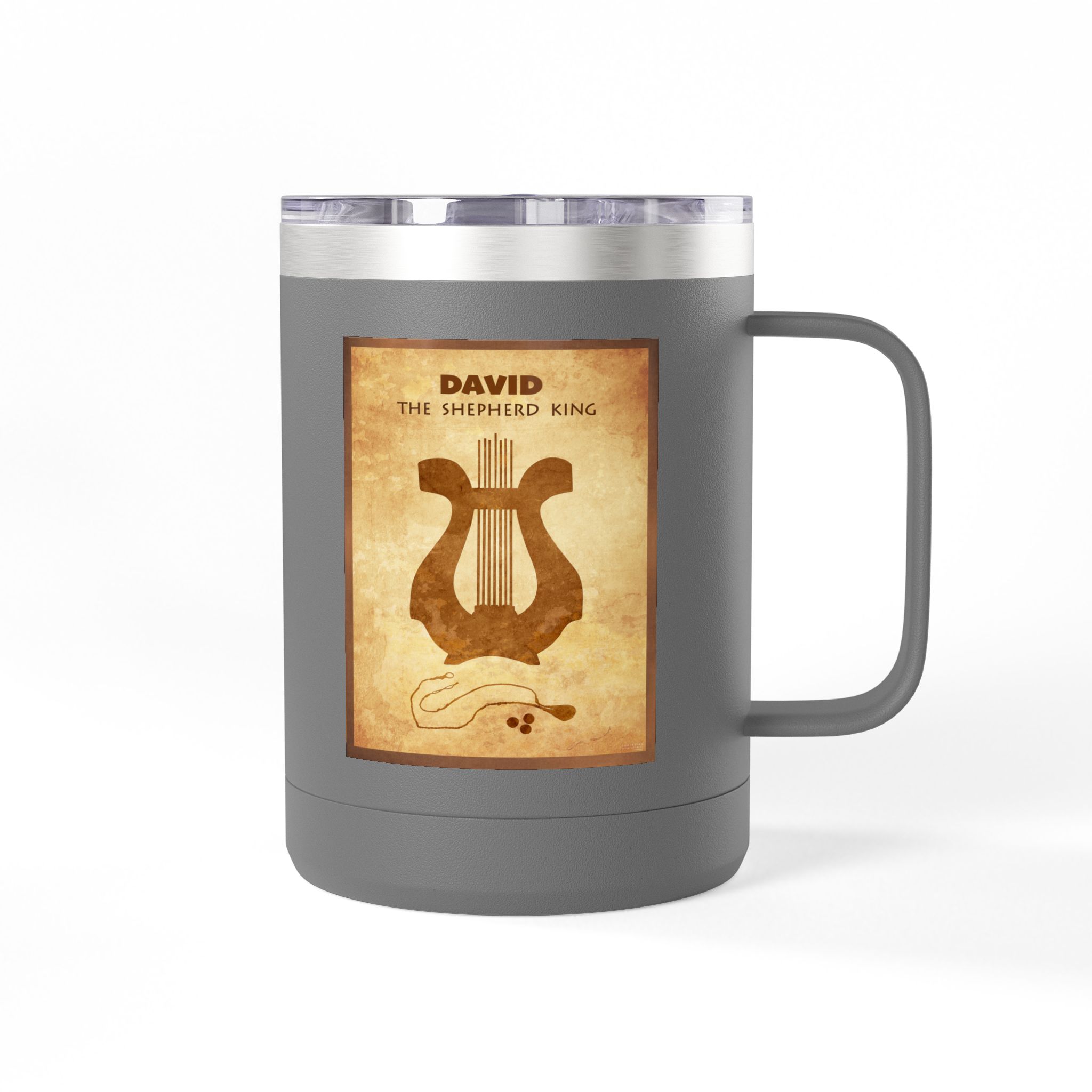David, the Shepherd King Christian Travel Mug - Bible Coffee Mug 15oz 26 David, the Shepherd King Christian Travel Mug - Bible Coffee Mug 15oz - Image 26