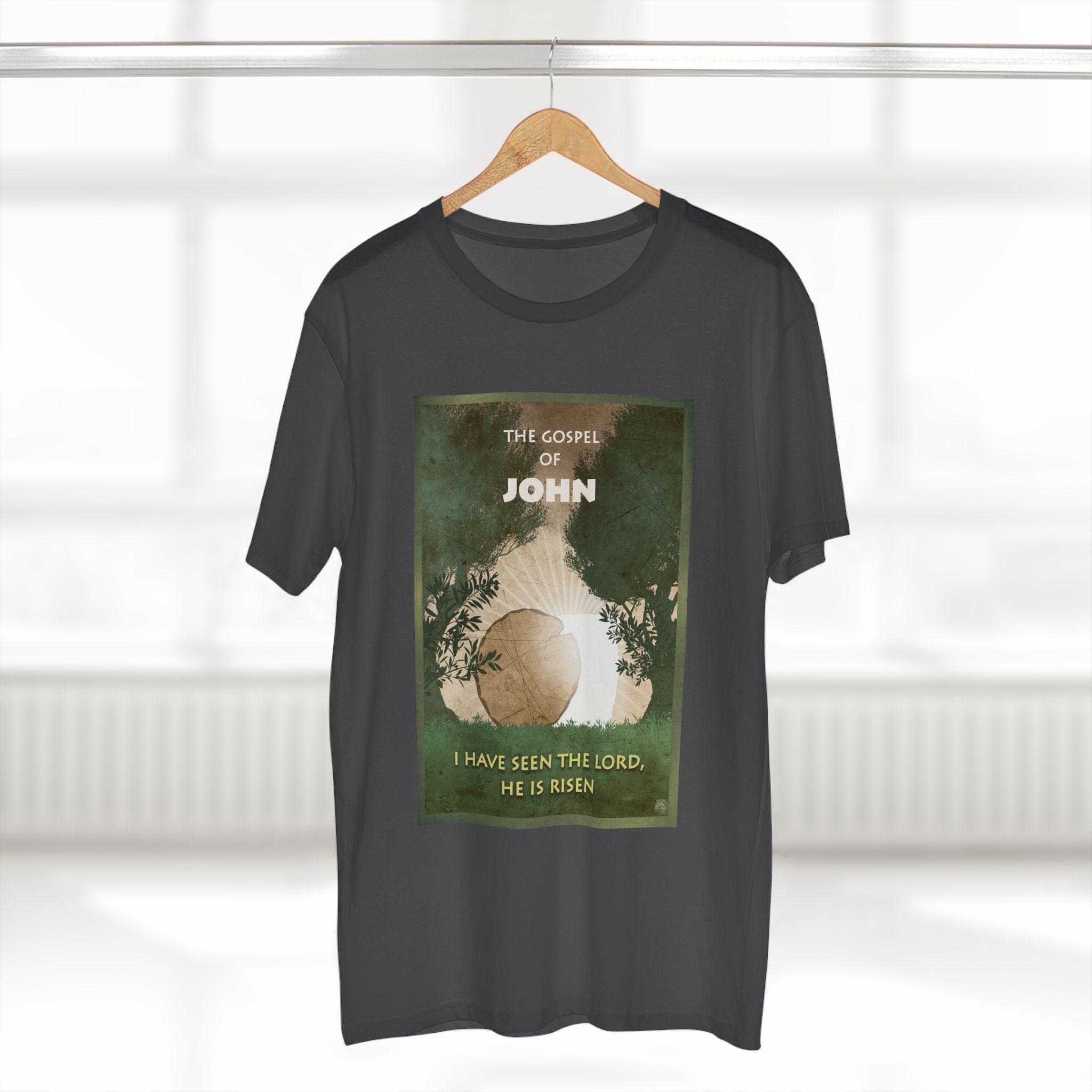 The Gospel of John Christian T-Shirt Halo House The Gospel of John Christian T-Shirt - Image 8