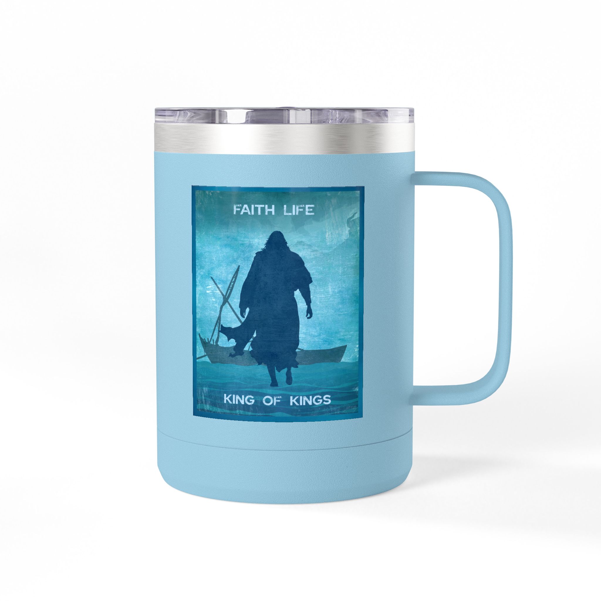 Jesus, Walk on Water Christian Travel Mug - Bible Coffee Mug 15oz 10 Jesus, Walk on Water Christian Travel Mug - Bible Coffee Mug 15oz - Image 10