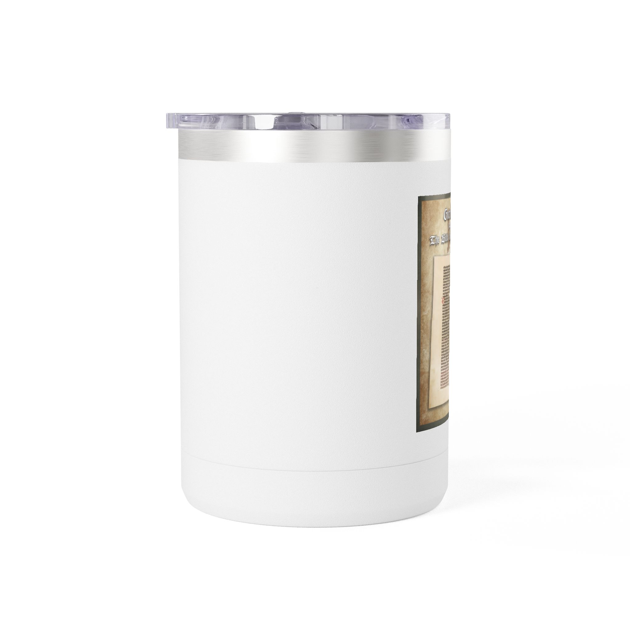 The Gutenberg Bible Christian Travel Mug - Historic Bible Coffee Mug 15oz 2 The Gutenberg Bible Christian Travel Mug - Historic Bible Coffee Mug 15oz - Image 2