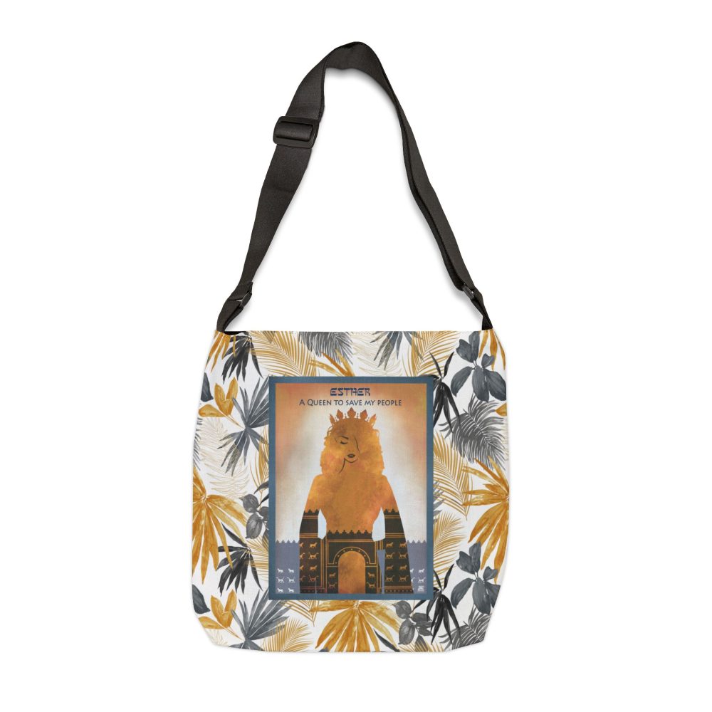 Esther, A Queen to Save My People - Adjustable Tote Bag