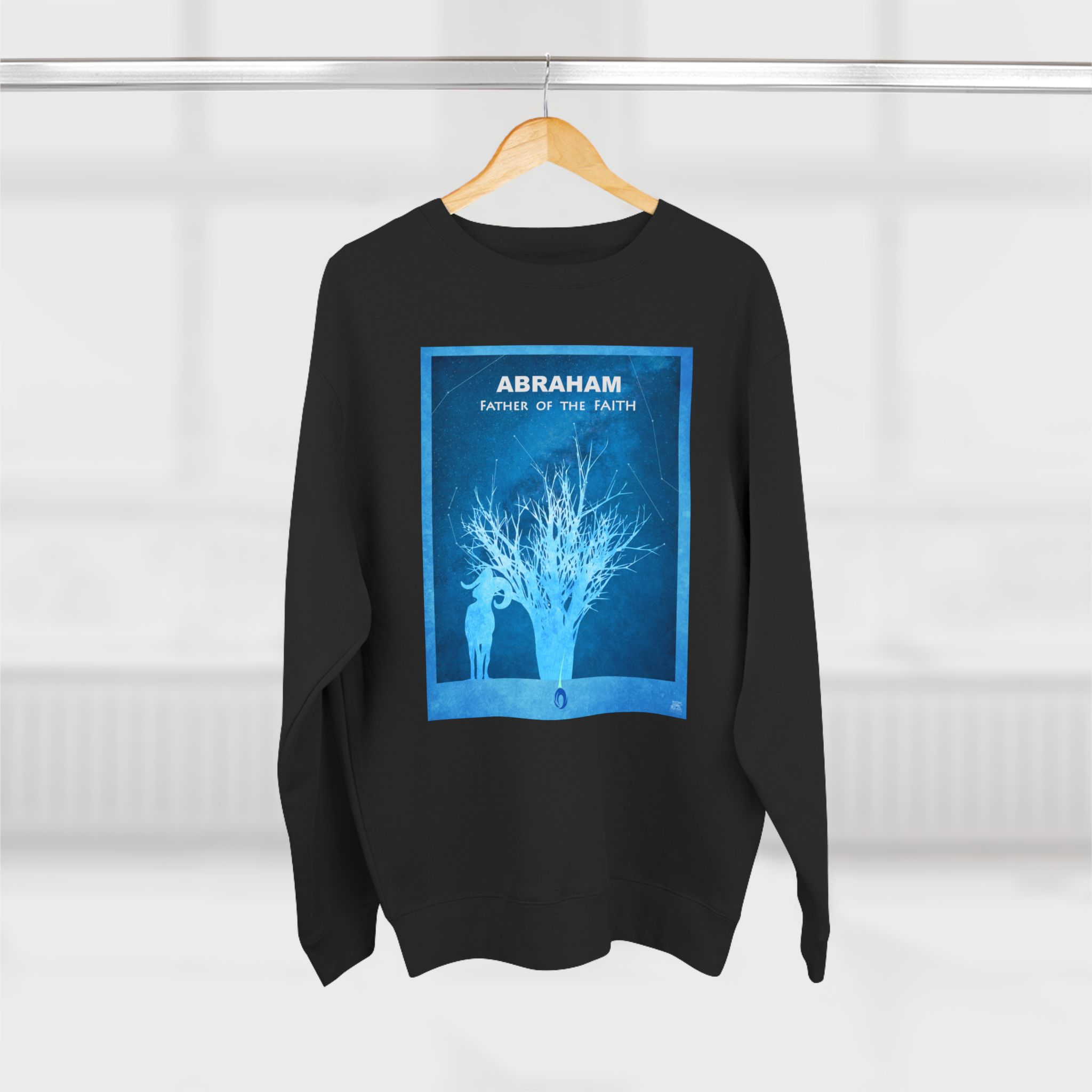 Abraham, Father of Faith : Sweatshirt Halo House Abraham, Father of Faith : Sweatshirt - Image 8