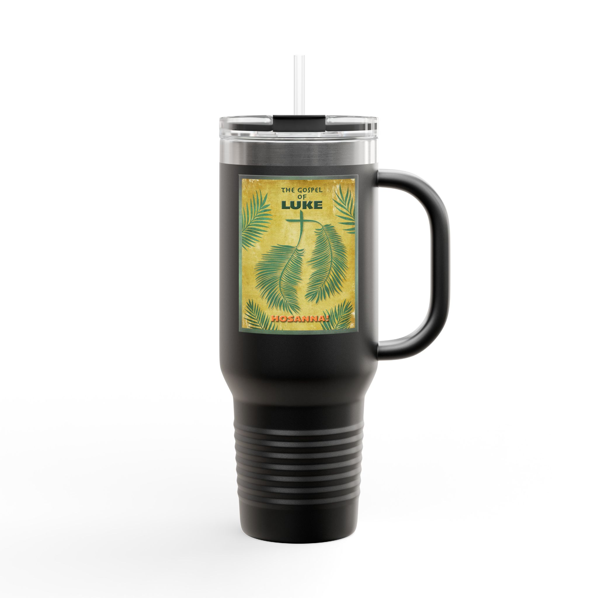 Gospel of Luke Christian Tumbler 40oz - Bible History Insulated Tumbler 5 Gospel of Luke Christian Tumbler 40oz - Bible History Insulated Tumbler - Image 5