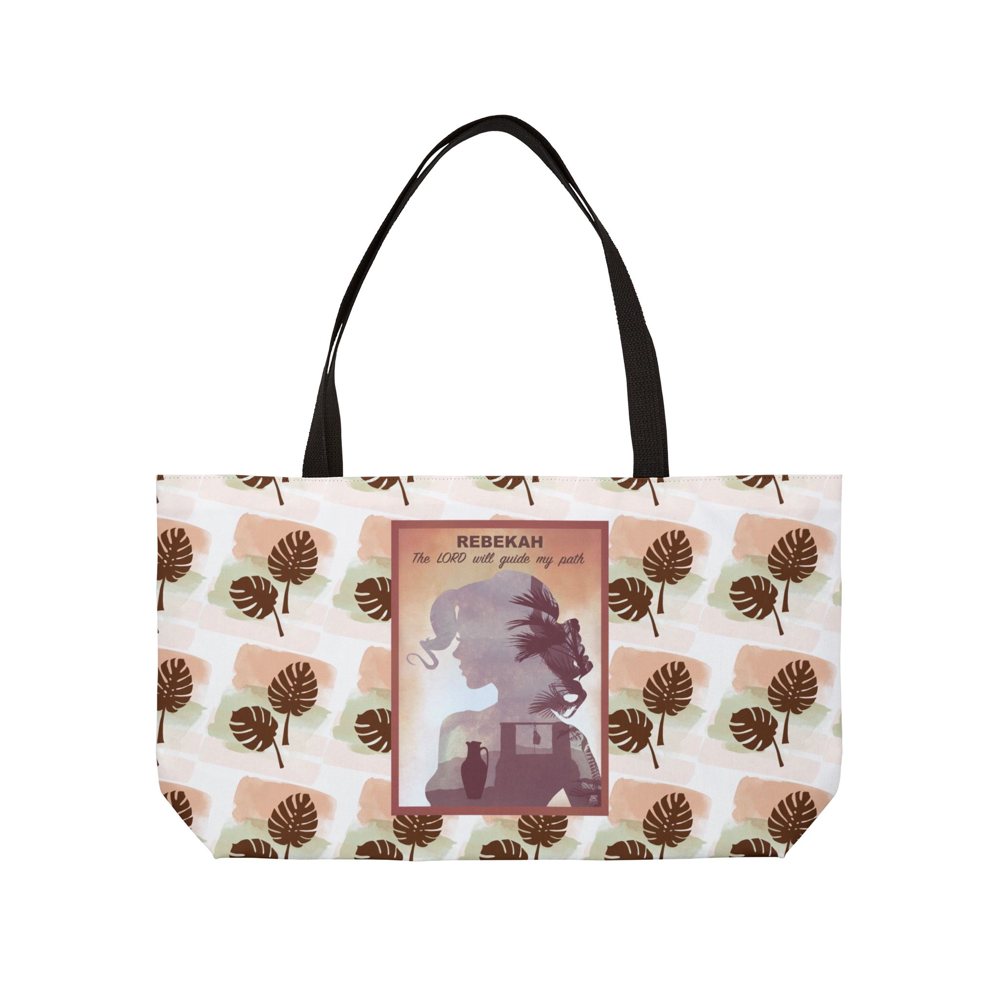 Rebekah, Destiny at the Well - Vacation Weekender Tote Bag 1 Rebekah, Destiny at the Well - Vacation Weekender Tote Bag