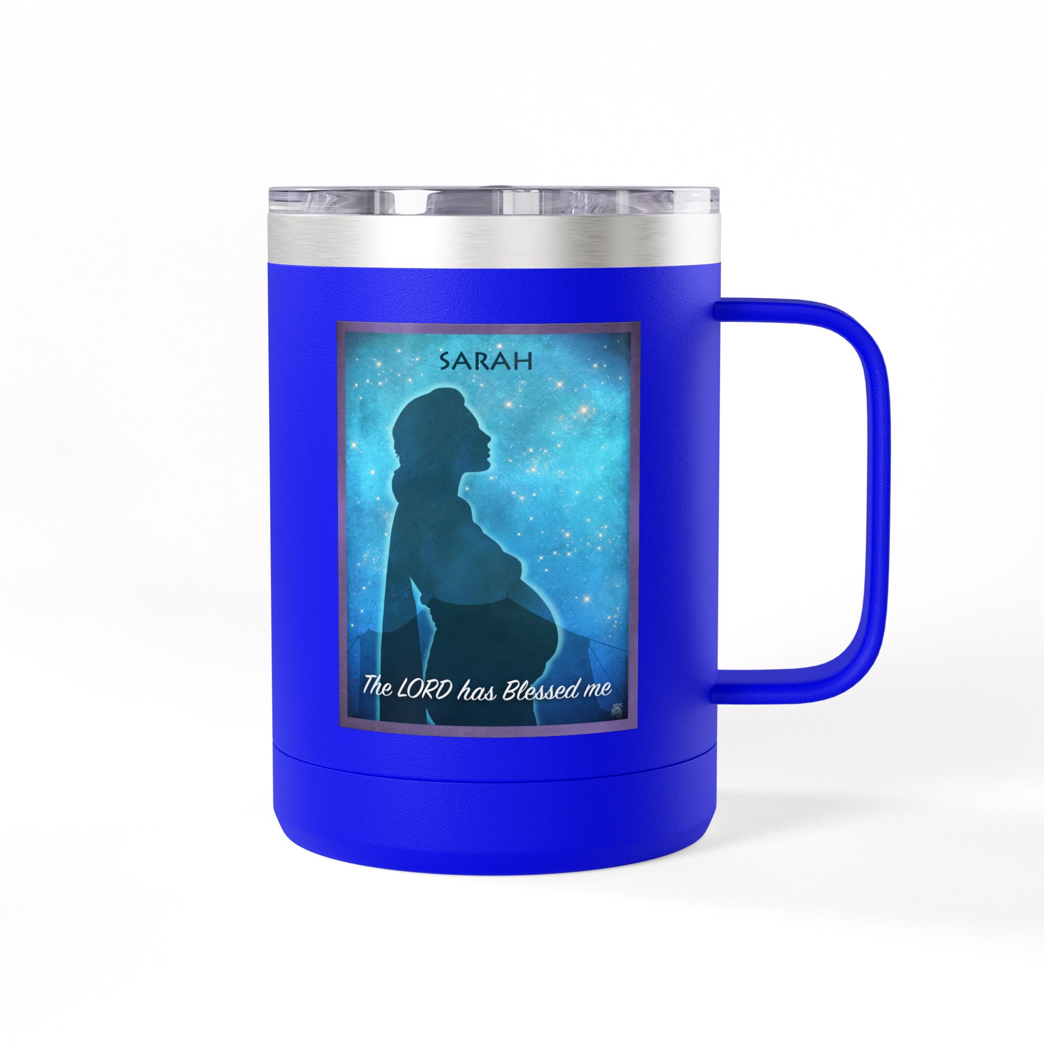 Sarah, The Promise of God Christian Travel Mug - Bible Coffee Mug 15oz 18 Sarah, The Promise of God Christian Travel Mug - Bible Coffee Mug 15oz - Image 18