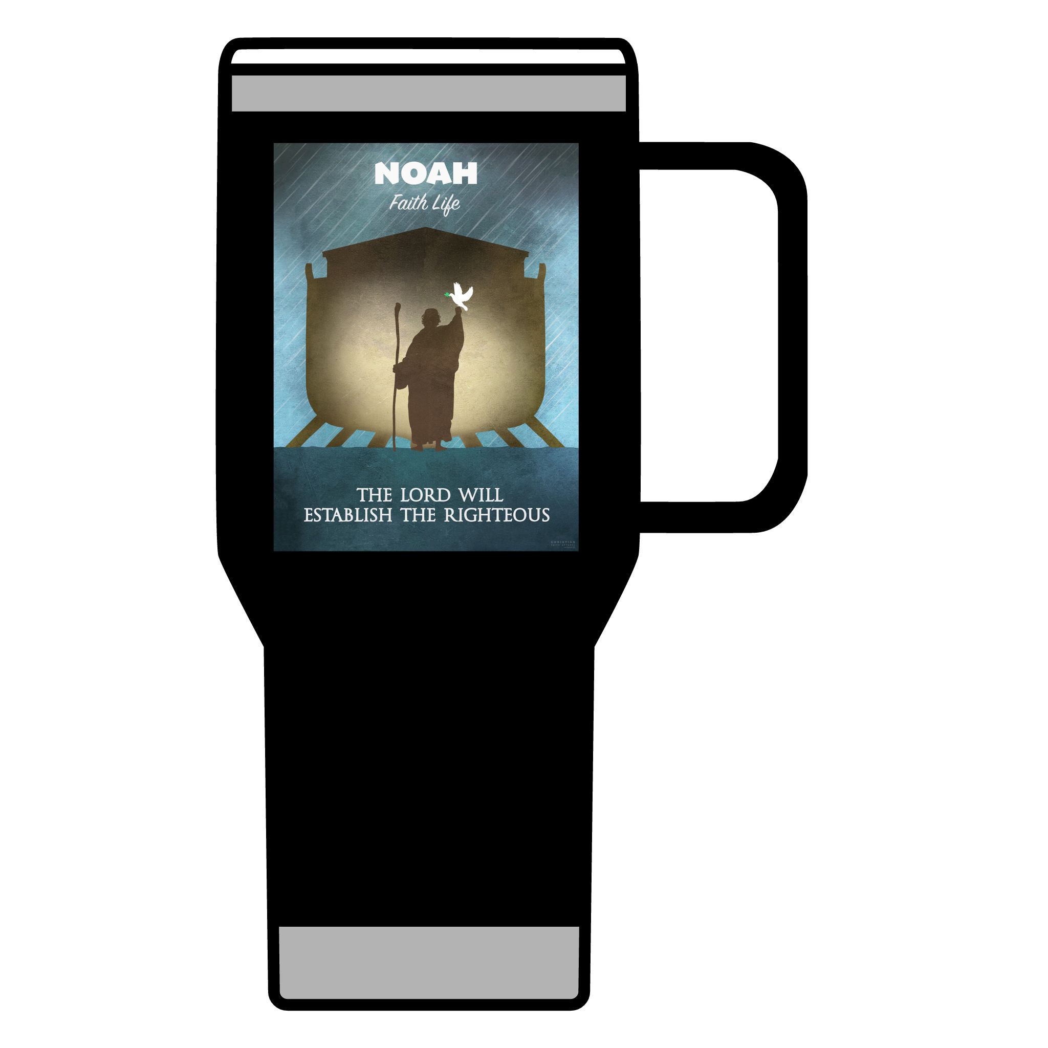 Noah, and the Ark: Inspirational Insulated Tumbler 20oz 3 Noah, and the Ark: Inspirational Insulated Tumbler 20oz - Image 3