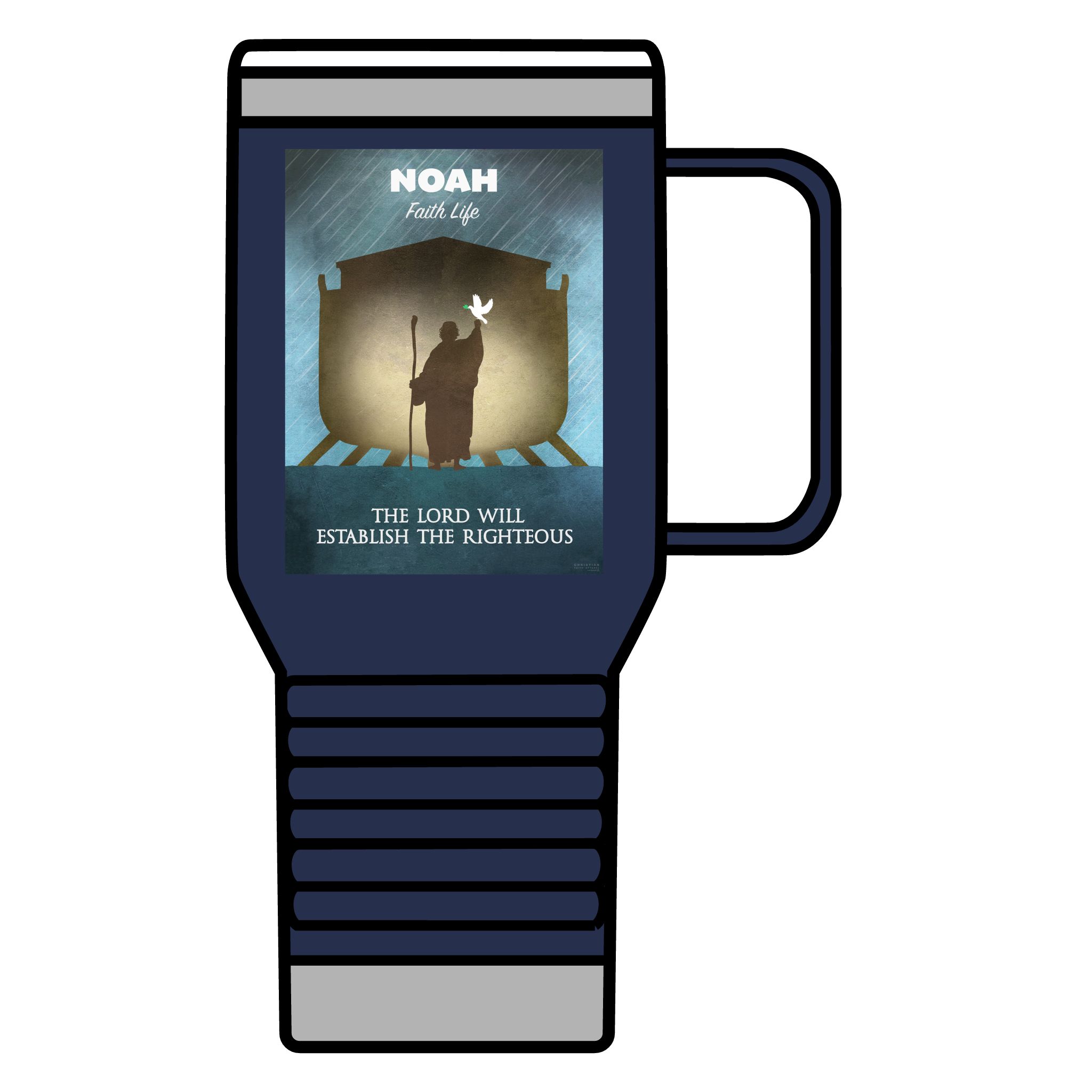 Noah, and the Ark: Inspirational Insulated Tumbler 20oz 9 Noah, and the Ark: Inspirational Insulated Tumbler 20oz - Image 9