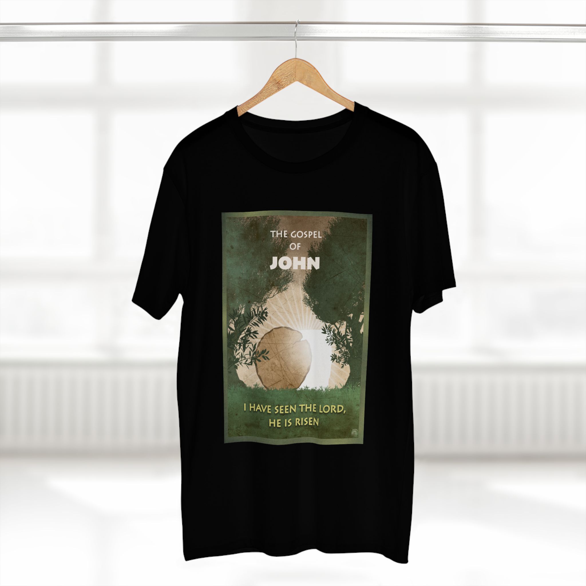 The Gospel of John Christian T-Shirt Halo House The Gospel of John Christian T-Shirt - Image 4