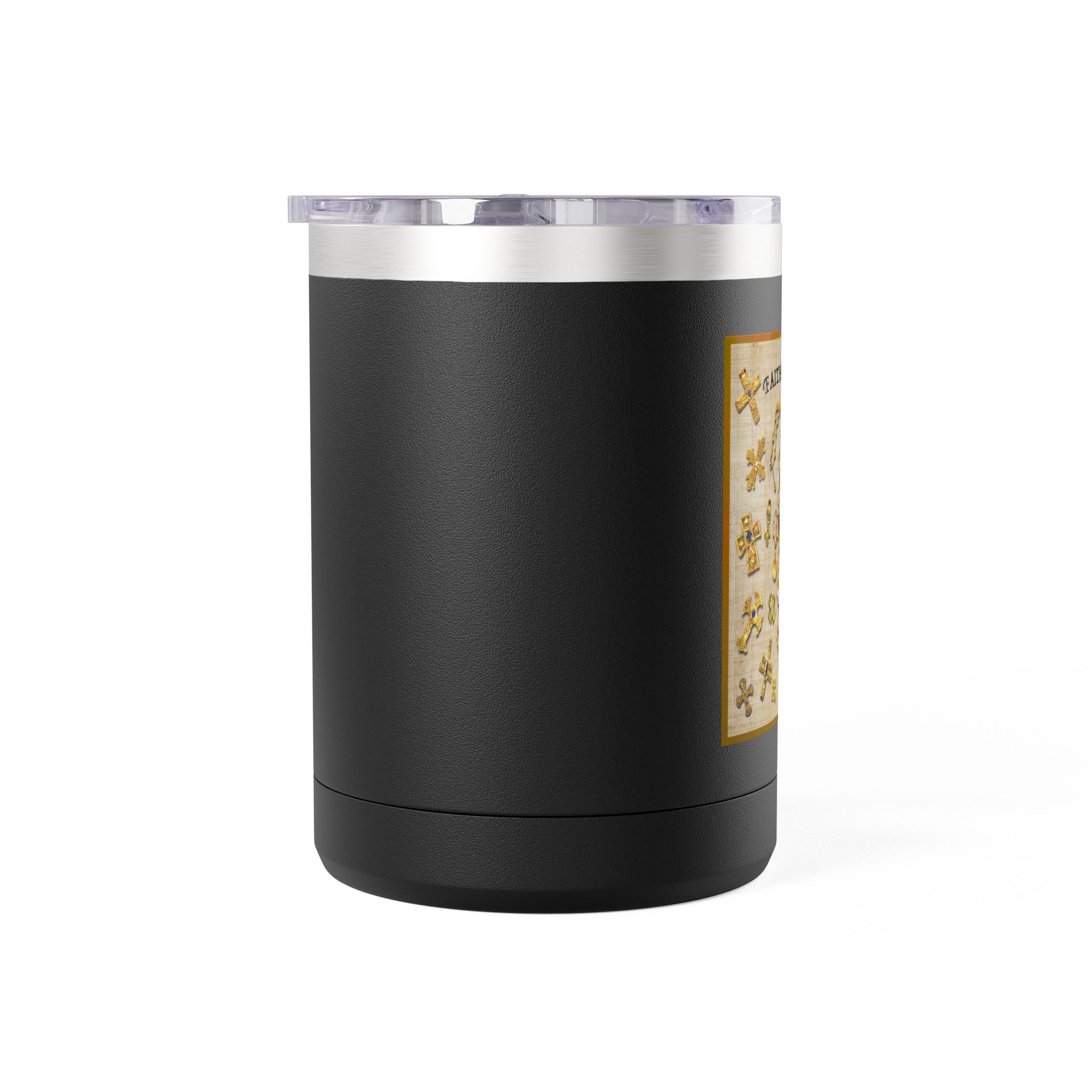 Golden Crosses Christian Travel Mug - Christian Coffee Mug 15oz 9 Golden Crosses Christian Travel Mug - Christian Coffee Mug 15oz - Image 9