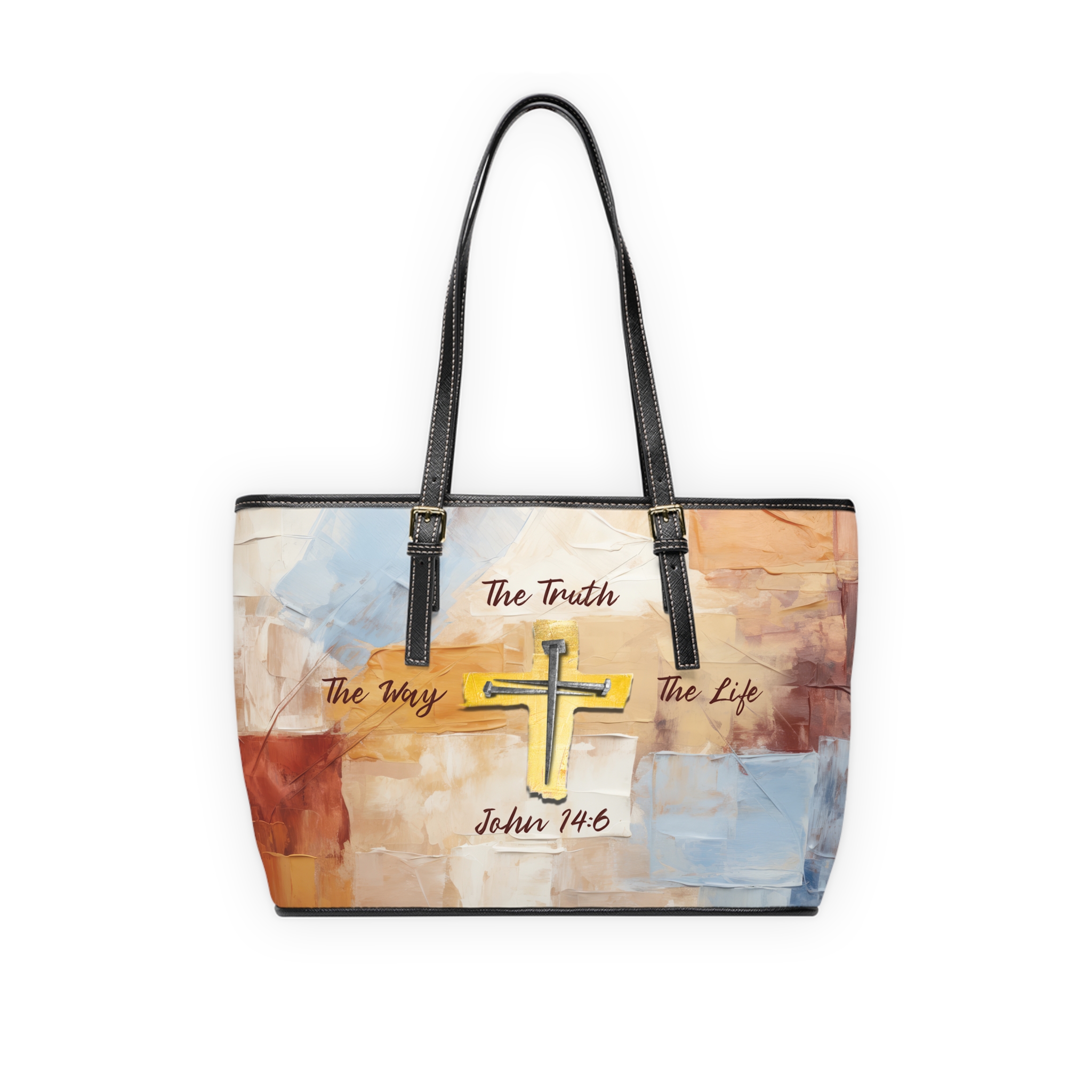 The Way, The Truth, The Life, Shoulder Bag 2 The Way, The Truth, The Life, Shoulder Bag - Image 2
