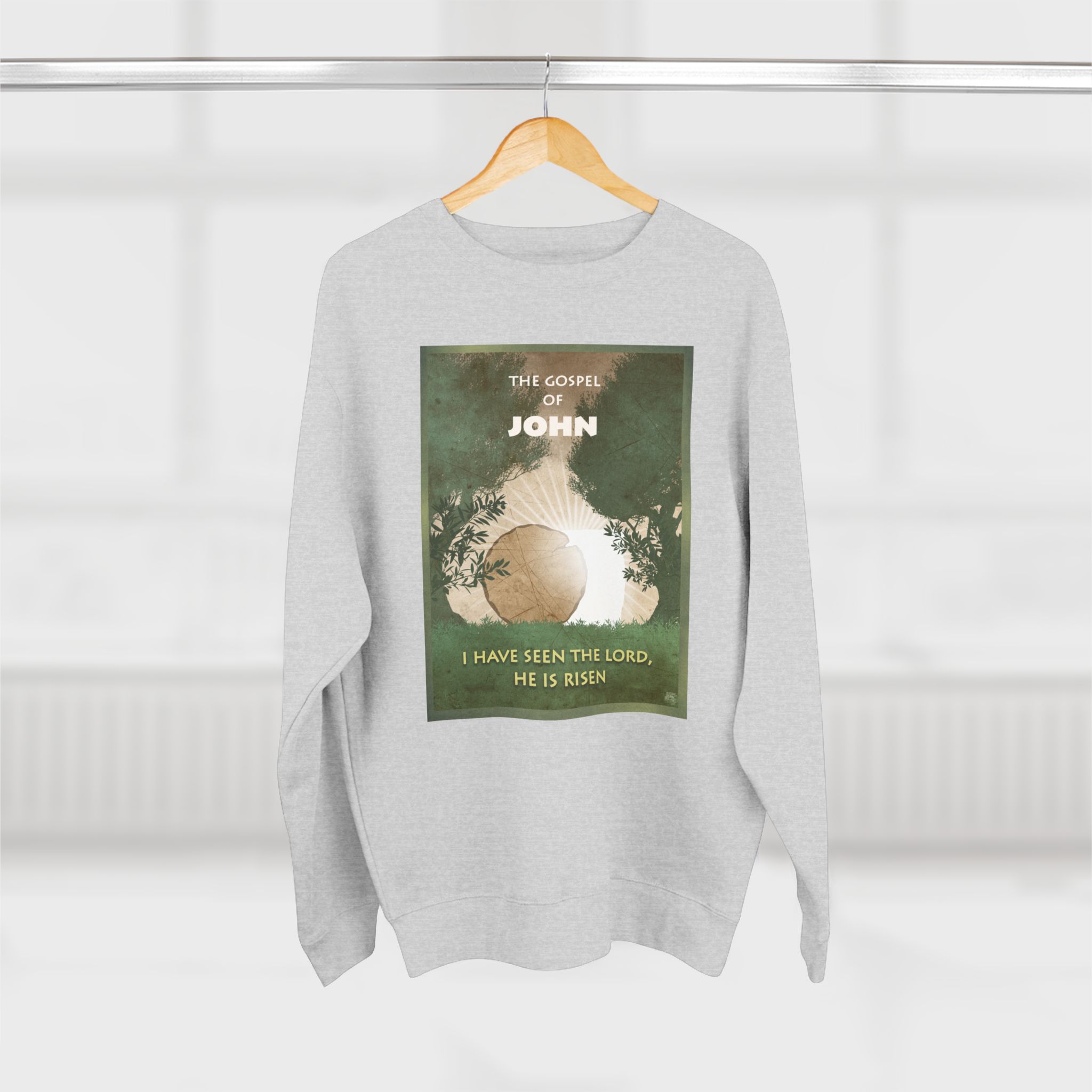 Gospel of John : Sweatshirt Halo House Gospel of John : Sweatshirt - Image 2