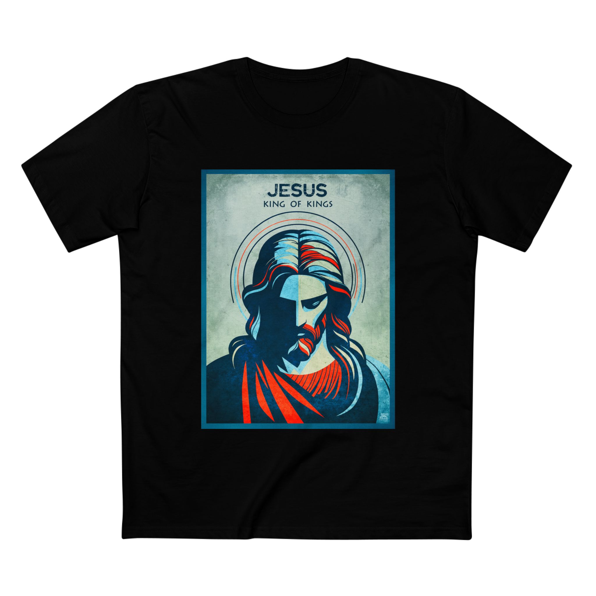 Jesus, King of Kings Christian T-Shirt 3 Jesus, King of Kings Christian T-Shirt - Image 3