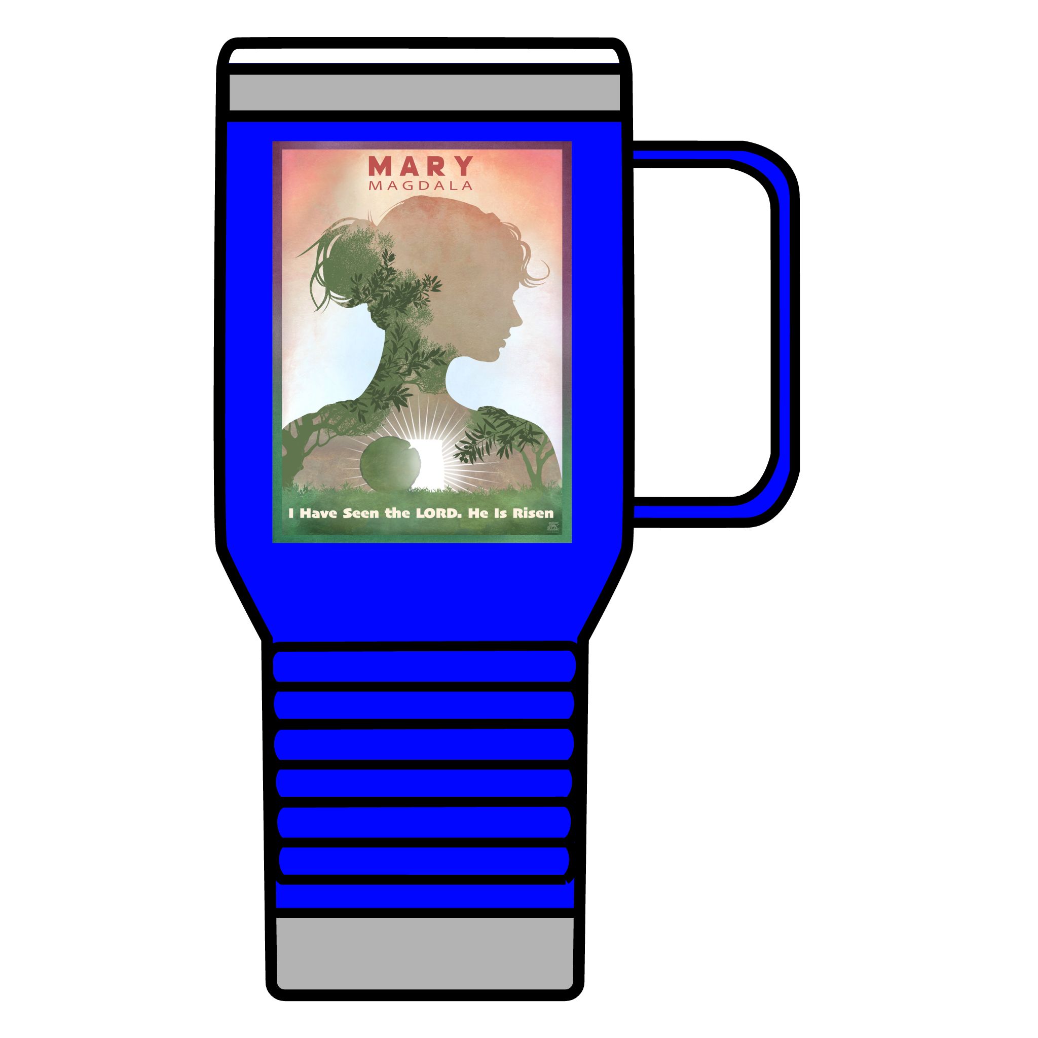 Mary Magdalene: I have seen the Lord: Inspirational Insulated Tumbler 20oz Halo House Mary Magdalene: I have seen the Lord: Inspirational Insulated Tumbler 20oz - Image 13