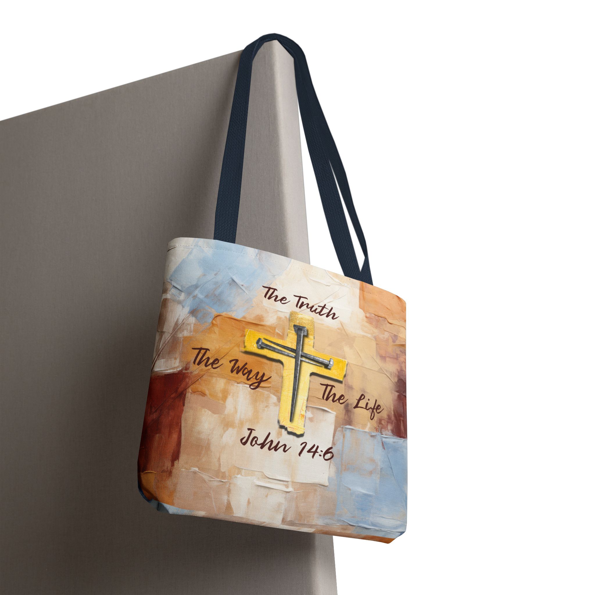 The Truth, The Way, The Life Christian Tote Bag - John 14:6 Inspirational Faith Tote Bag 20 The Truth, The Way, The Life Christian Tote Bag - John 14:6 Inspirational Faith Tote Bag - Image 20