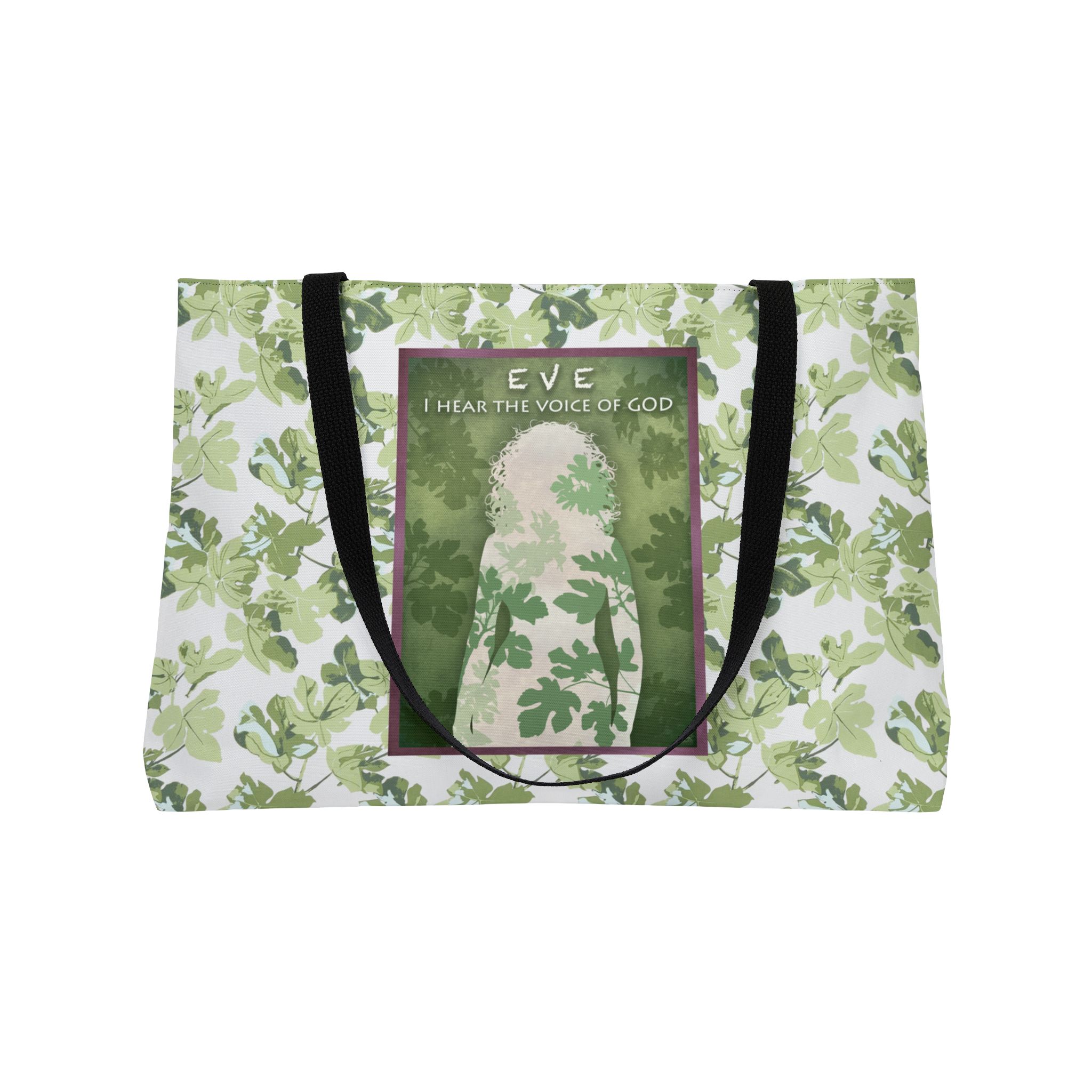 Eve, Garden of Eden - Vacation Weekender Tote Bag 4 Eve, Garden of Eden - Vacation Weekender Tote Bag - Image 4
