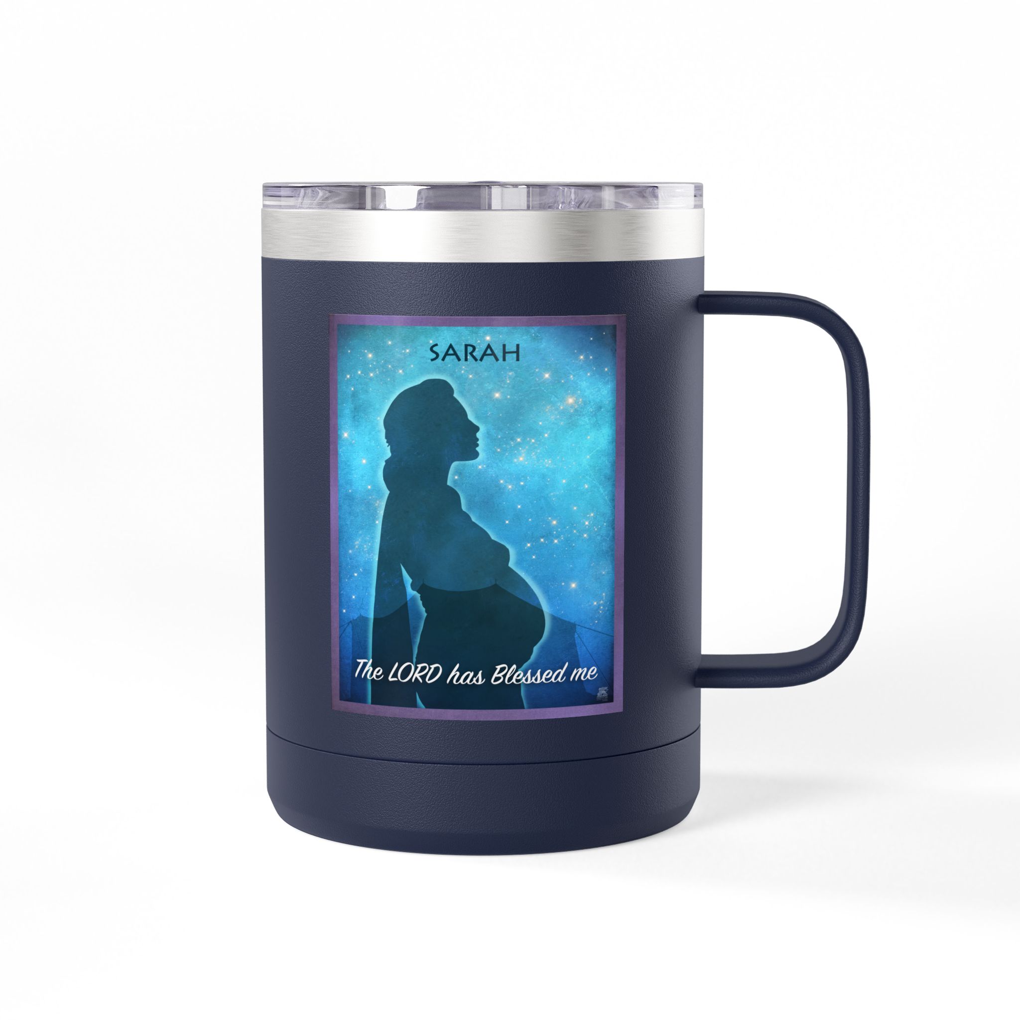 Sarah, The Promise of God Christian Travel Mug - Bible Coffee Mug 15oz 26 Sarah, The Promise of God Christian Travel Mug - Bible Coffee Mug 15oz - Image 26