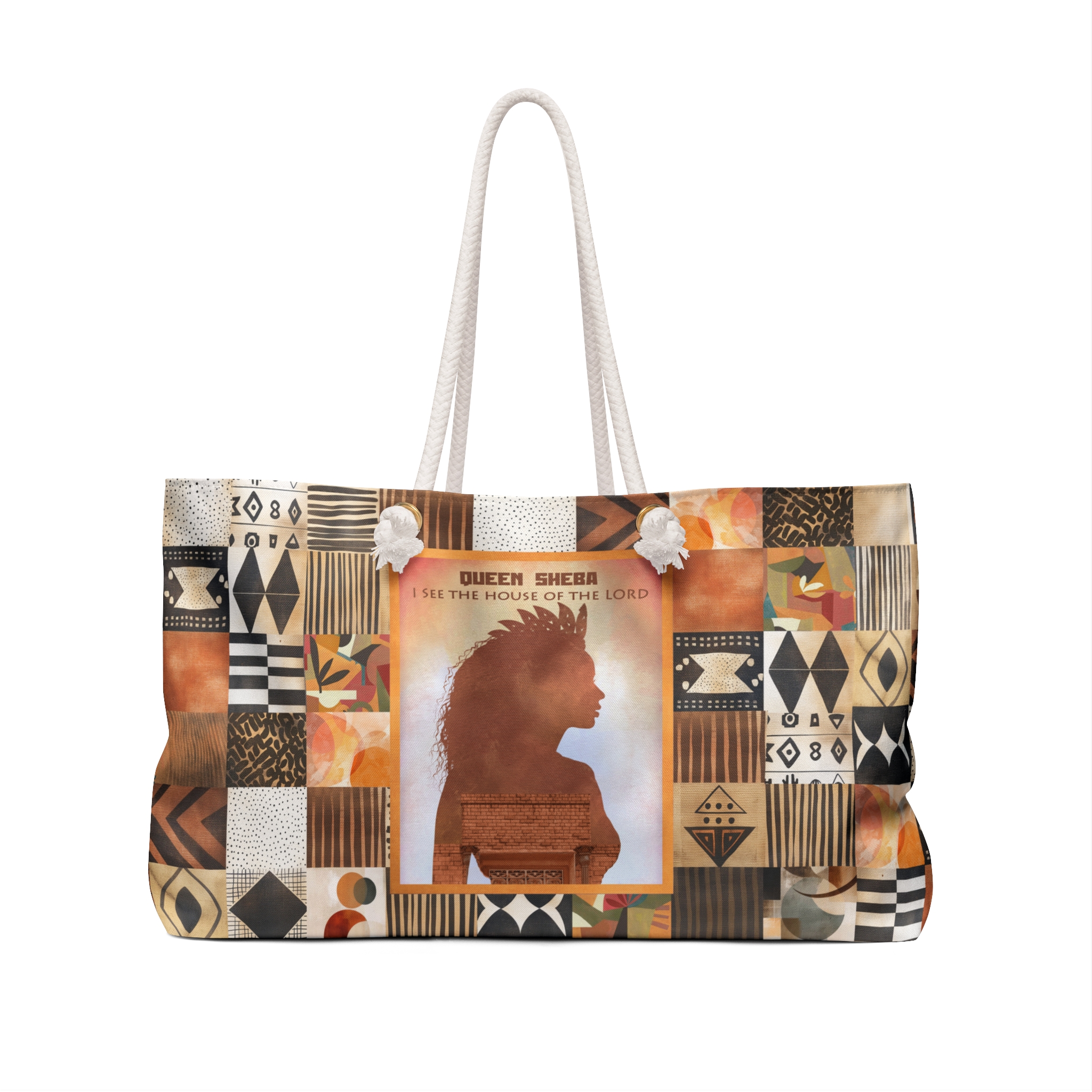Queen Sheba, Wisdom of God - Boston Weekender Tote Bag 2 Queen Sheba, Wisdom of God - Boston Weekender Tote Bag - Image 2