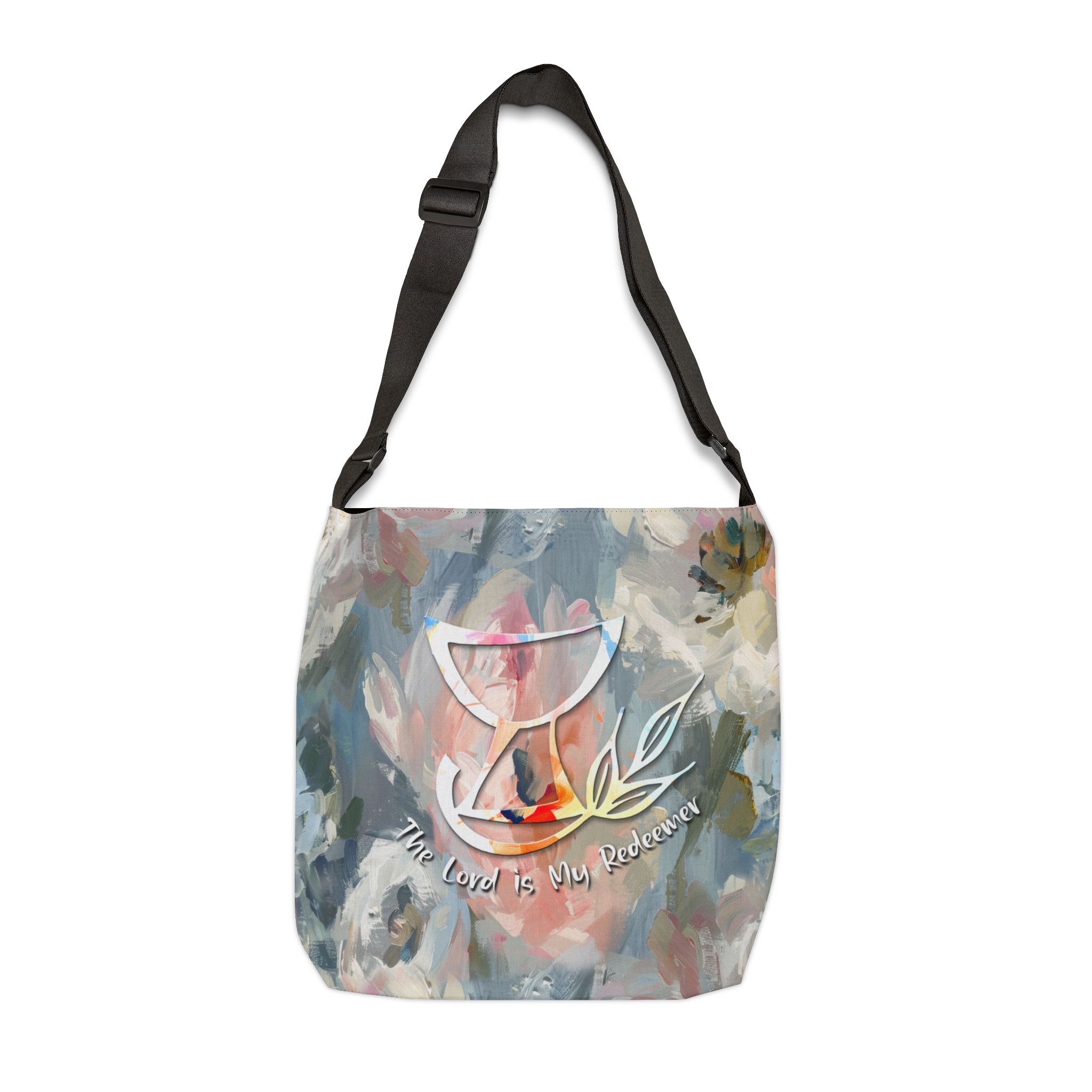 The Lord is My Redeemer - Adjustable Tote Bag 1 The Lord is My Redeemer - Adjustable Tote Bag