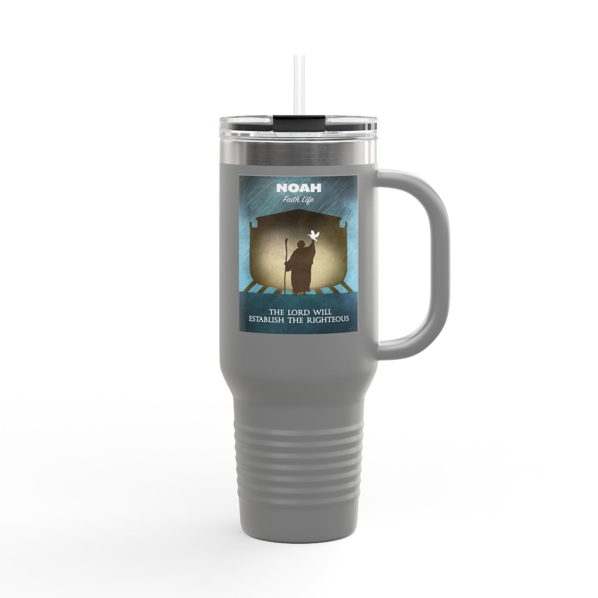 Noah's Ark Christian Tumbler 40oz - Insulated Bible Tumbler 17 Noah's Ark Christian Tumbler 40oz - Insulated Bible Tumbler - Image 17