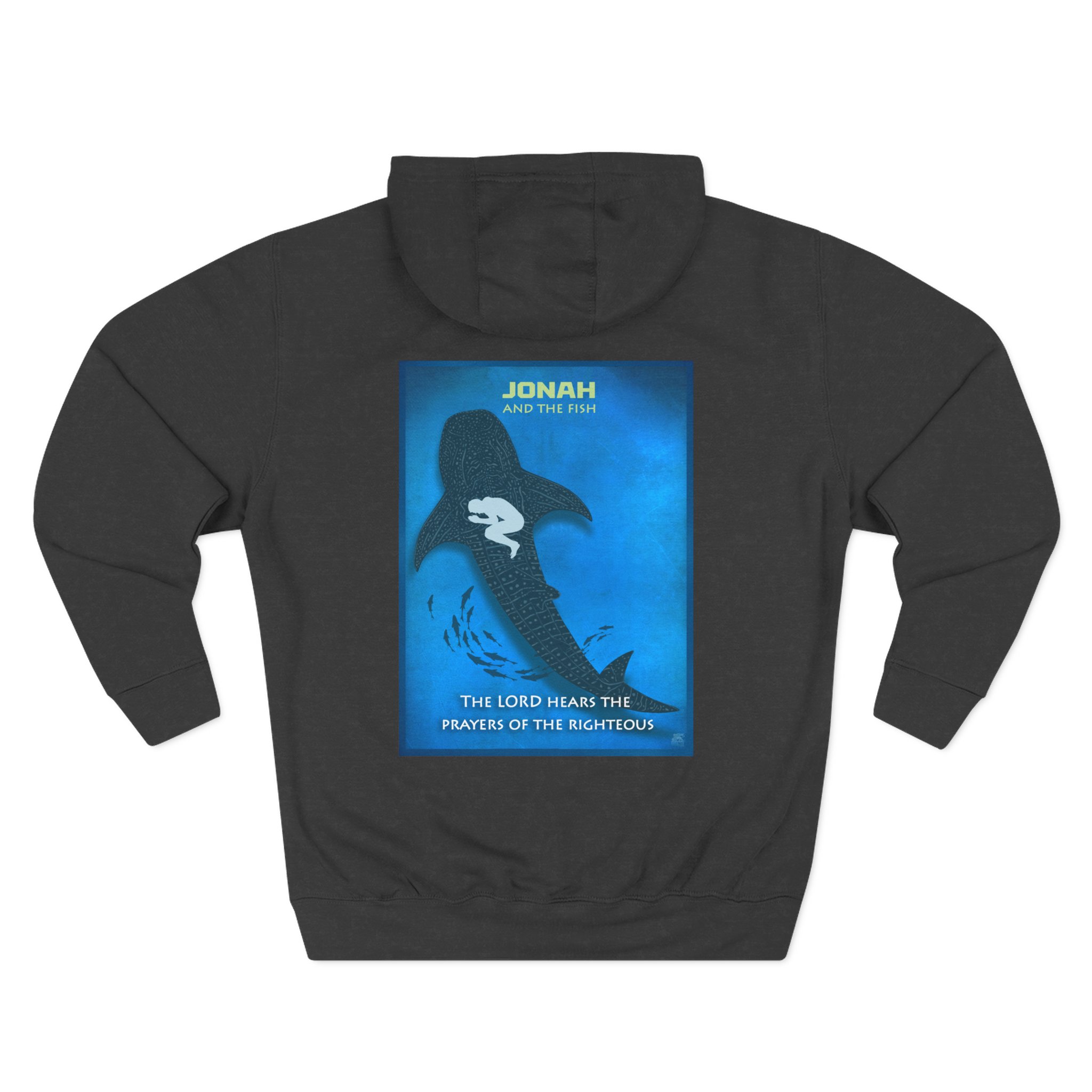Christian Jonah and the Fish Hoodie - Faith Based Hoodie 5 Christian Jonah and the Fish Hoodie - Faith Based Hoodie - Image 5