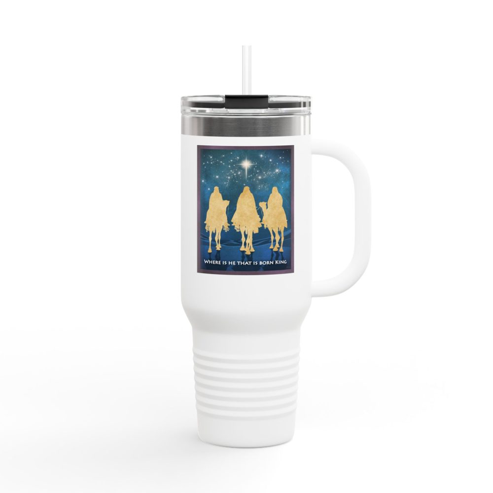 The Magi Christian Tumbler 40oz - Nativity Bible Story Tumbler